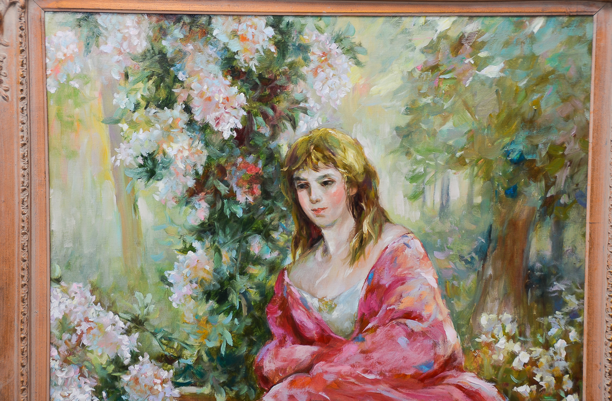 Impressionist Style Oil Painting on Canvas