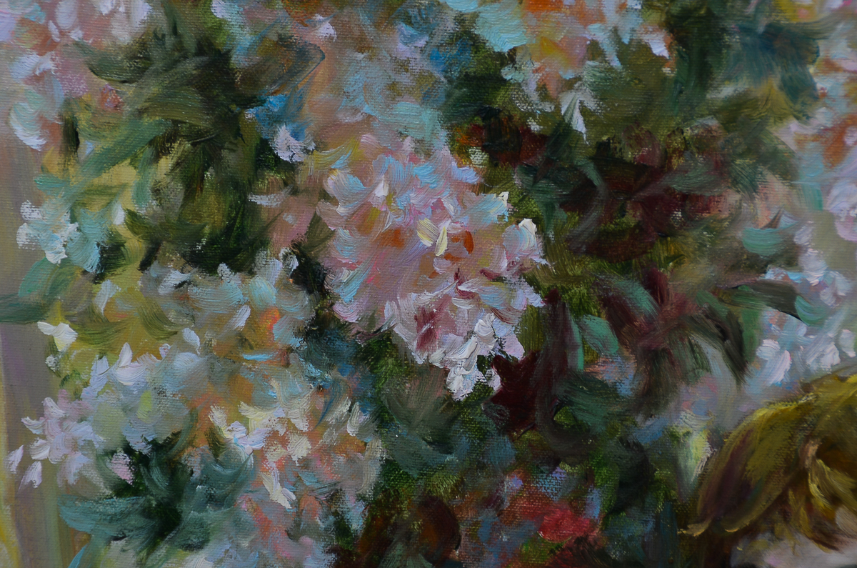 Impressionist Style Oil Painting on Canvas