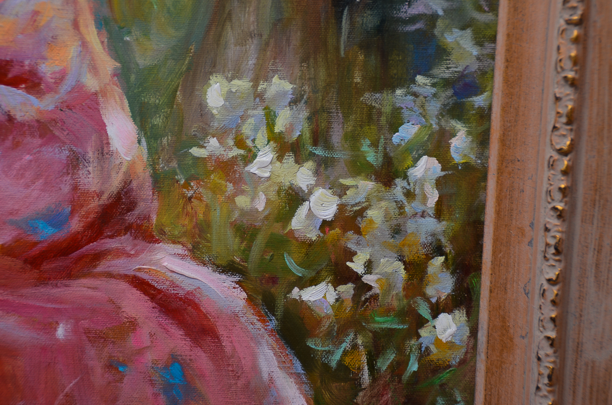 Impressionist Style Oil Painting on Canvas