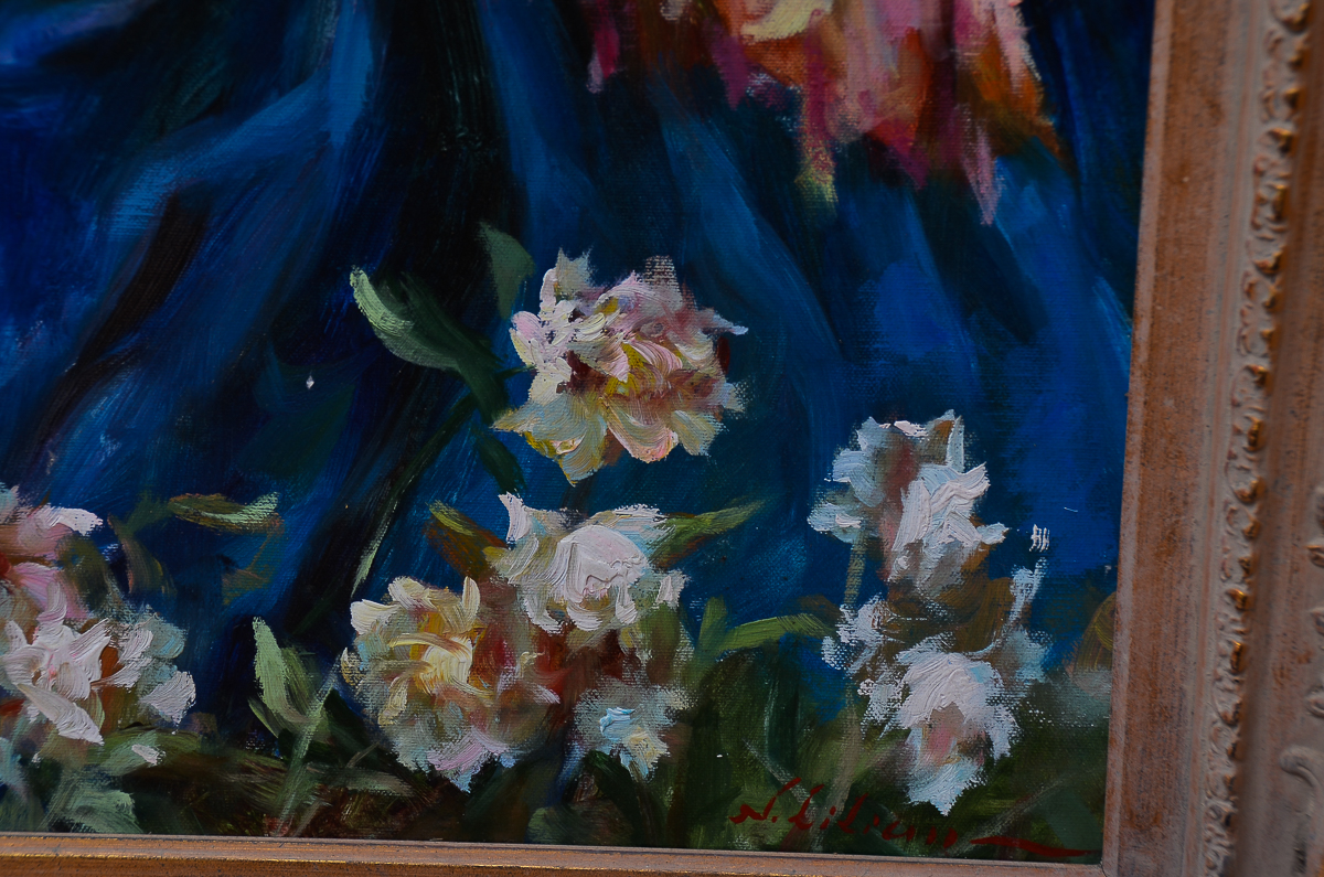 Impressionist Style Oil Painting on Canvas