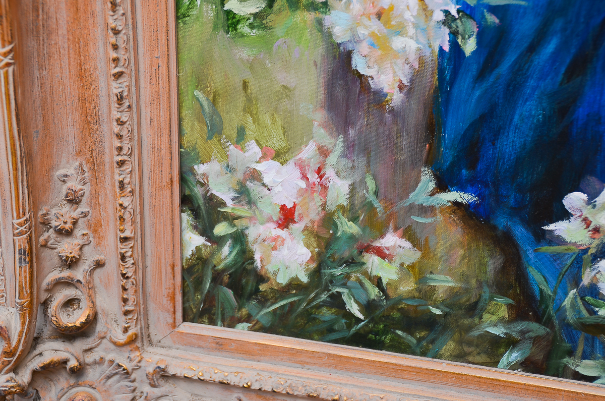 Impressionist Style Oil Painting on Canvas