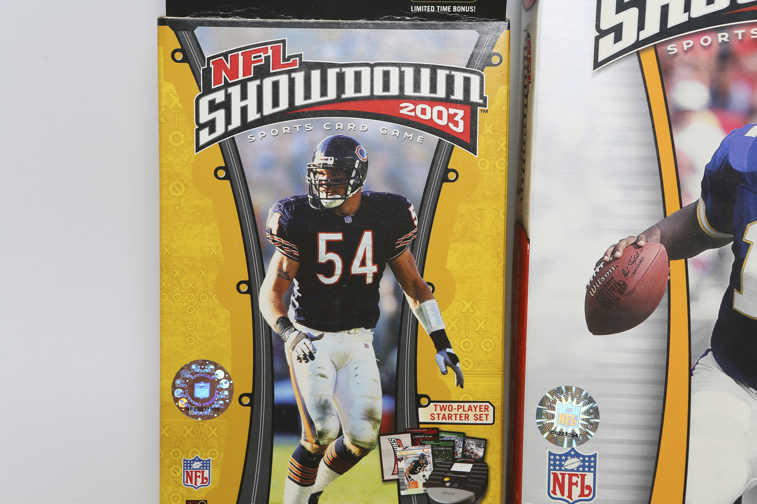 Two NFL Showdown Sports Card Games