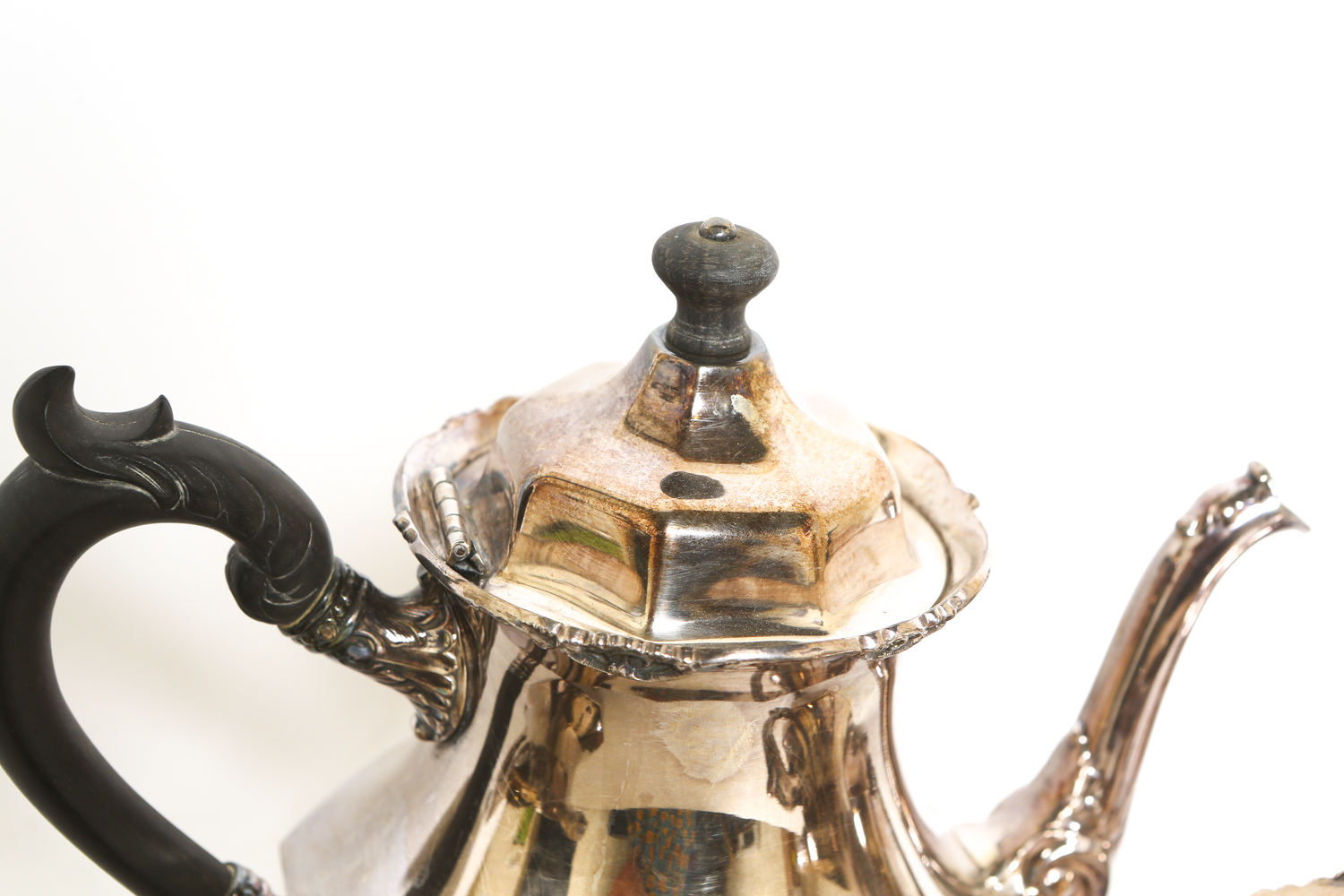 Aurora Silver Plate Mfg. Co. Quadruple Plate Coffee Set