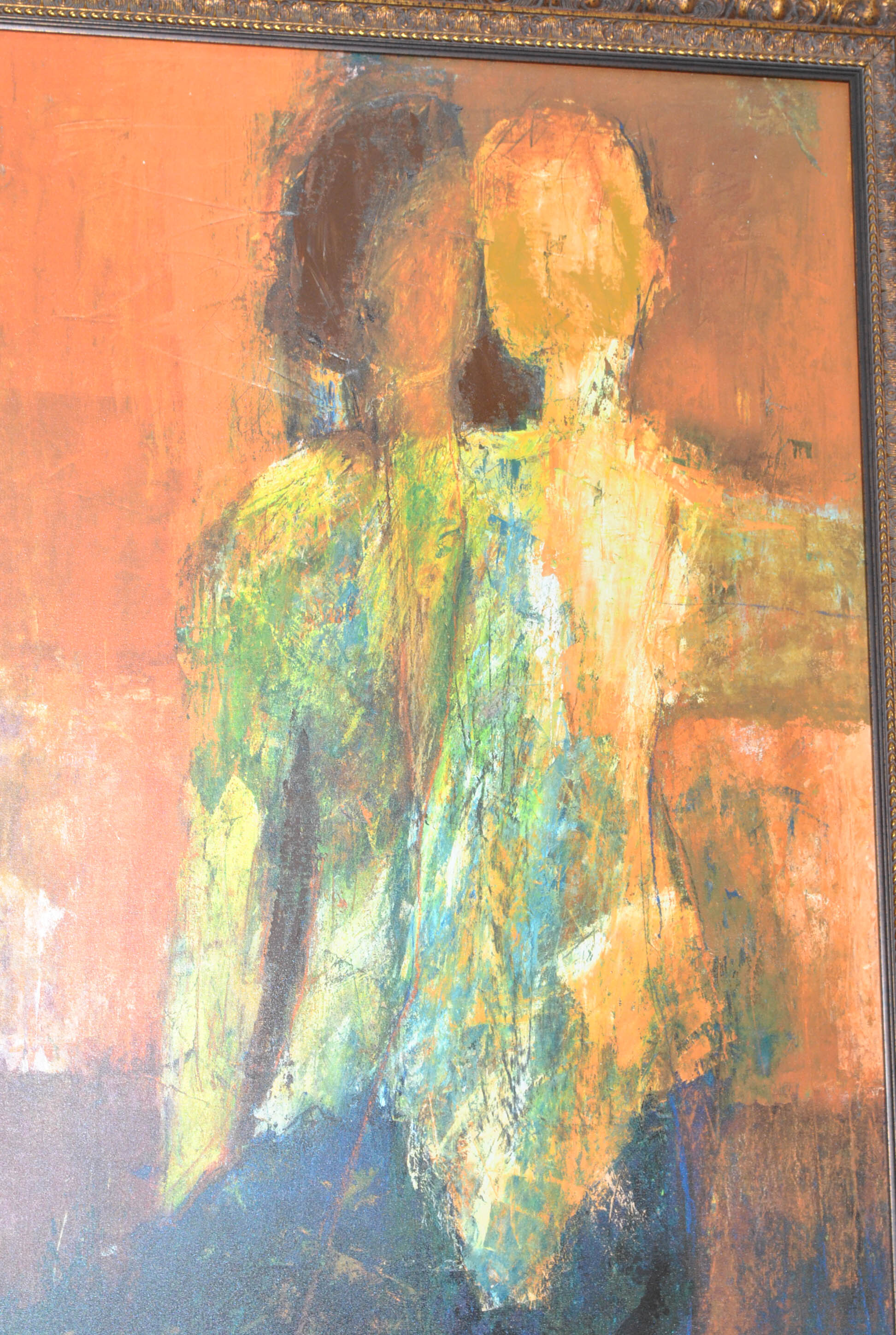 Victor Klauss Limited Edition Giclee on Canvas of Two Women