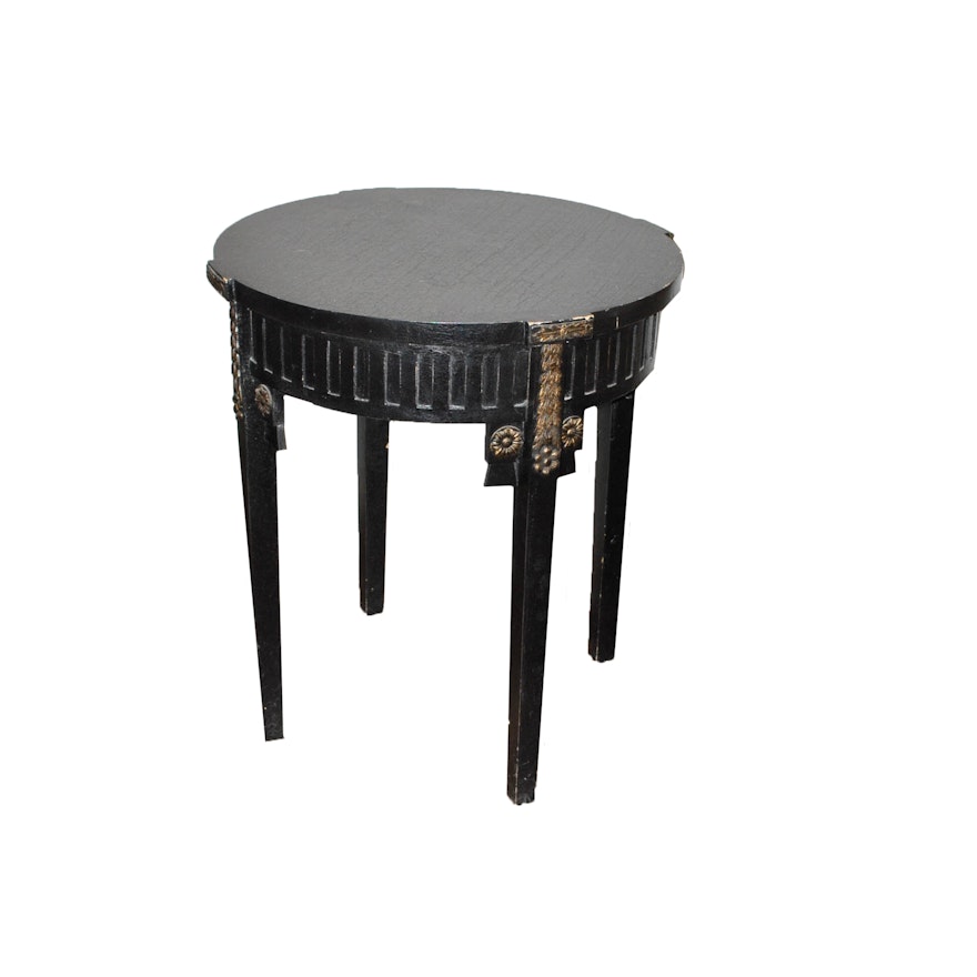 Neoclassical Inspired Side Table