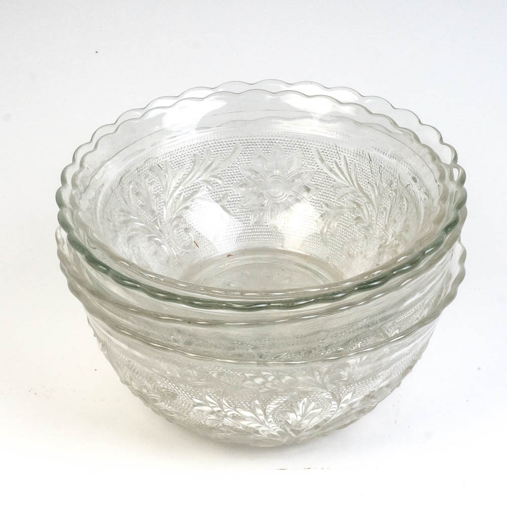 Collection of Duncan and Miller Sandwich Glassware