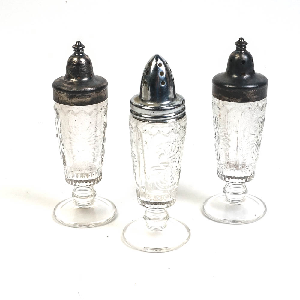 Collection of Duncan and Miller Sandwich Glassware