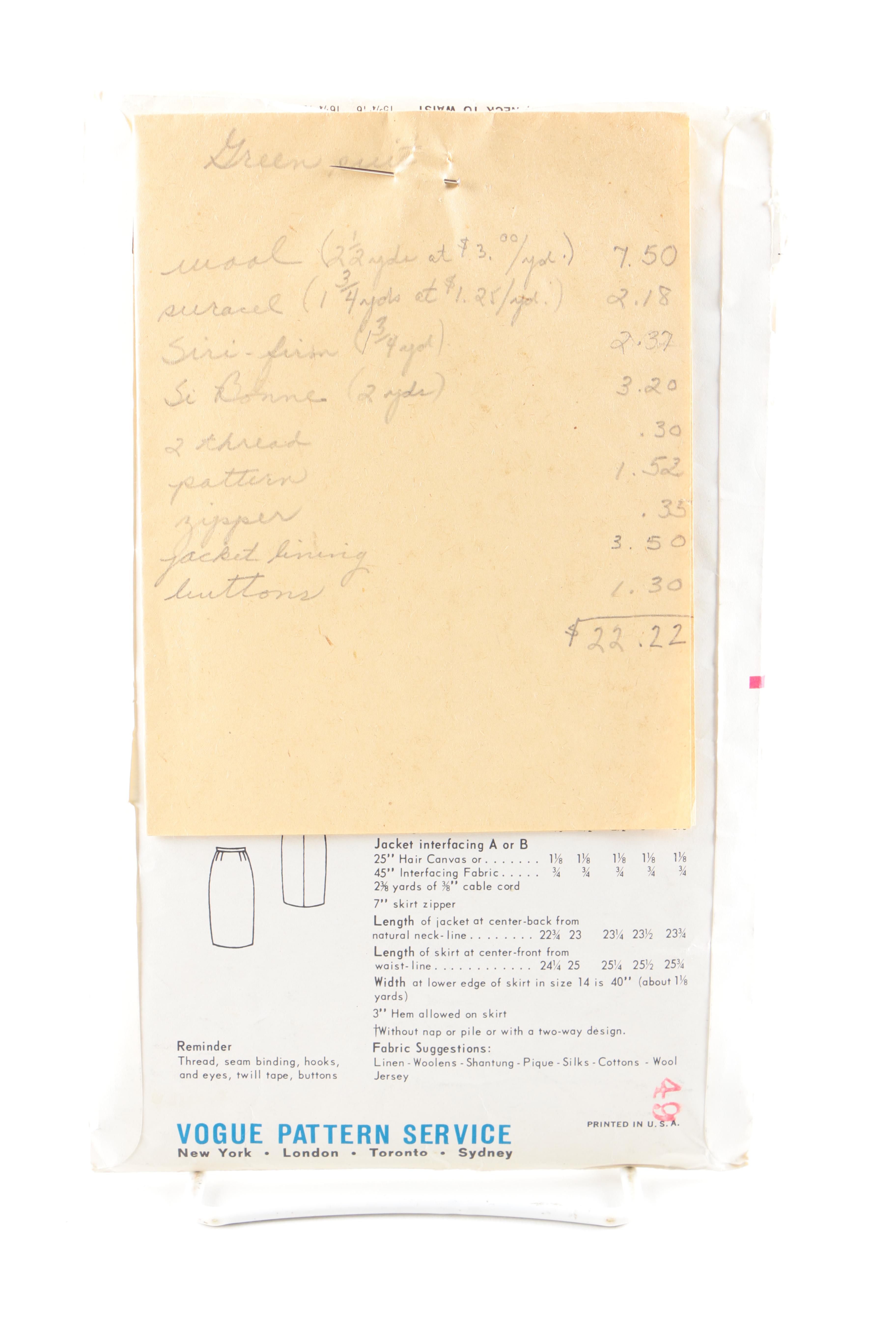 Vintage Vogue Patterns