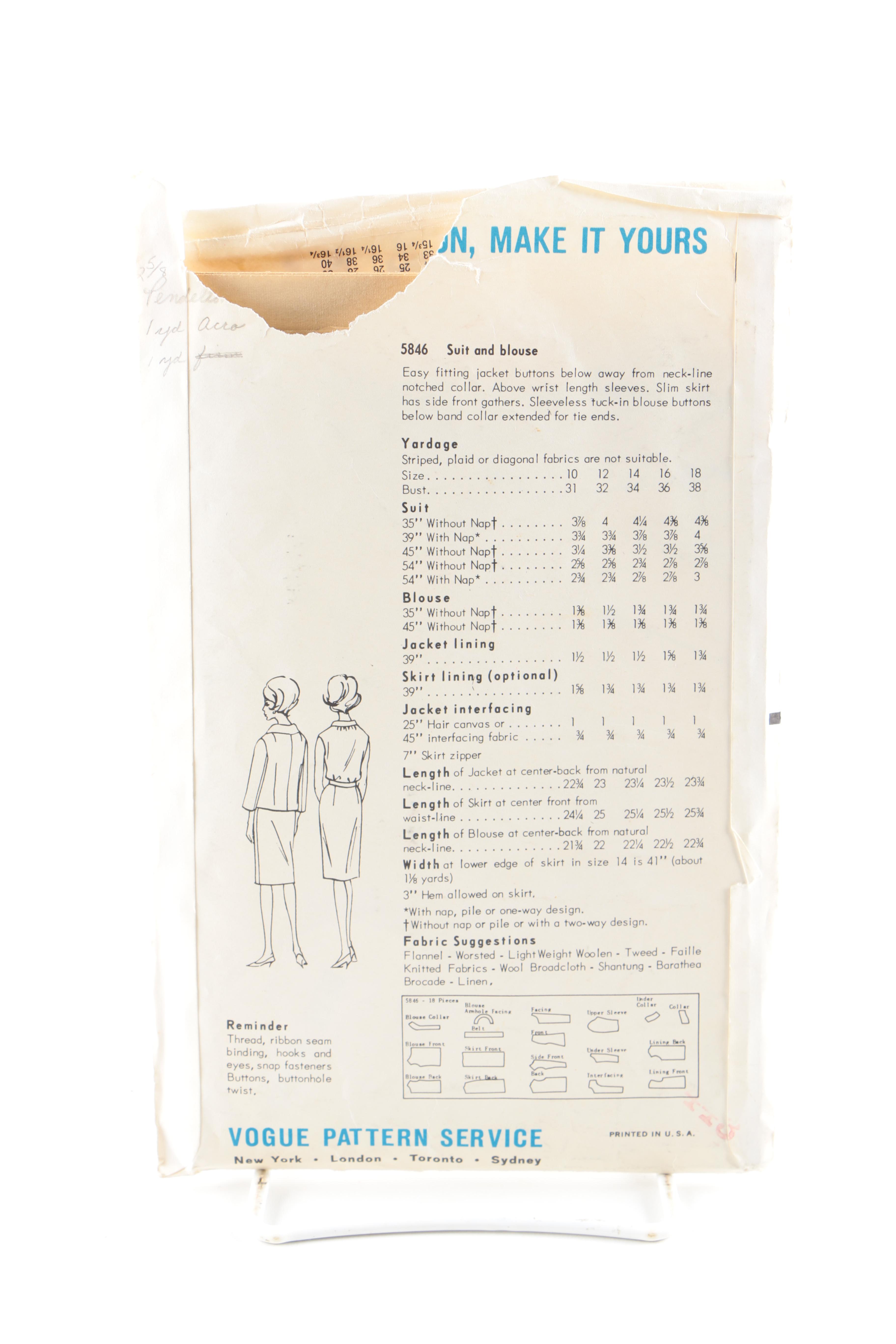 Vintage Vogue Patterns