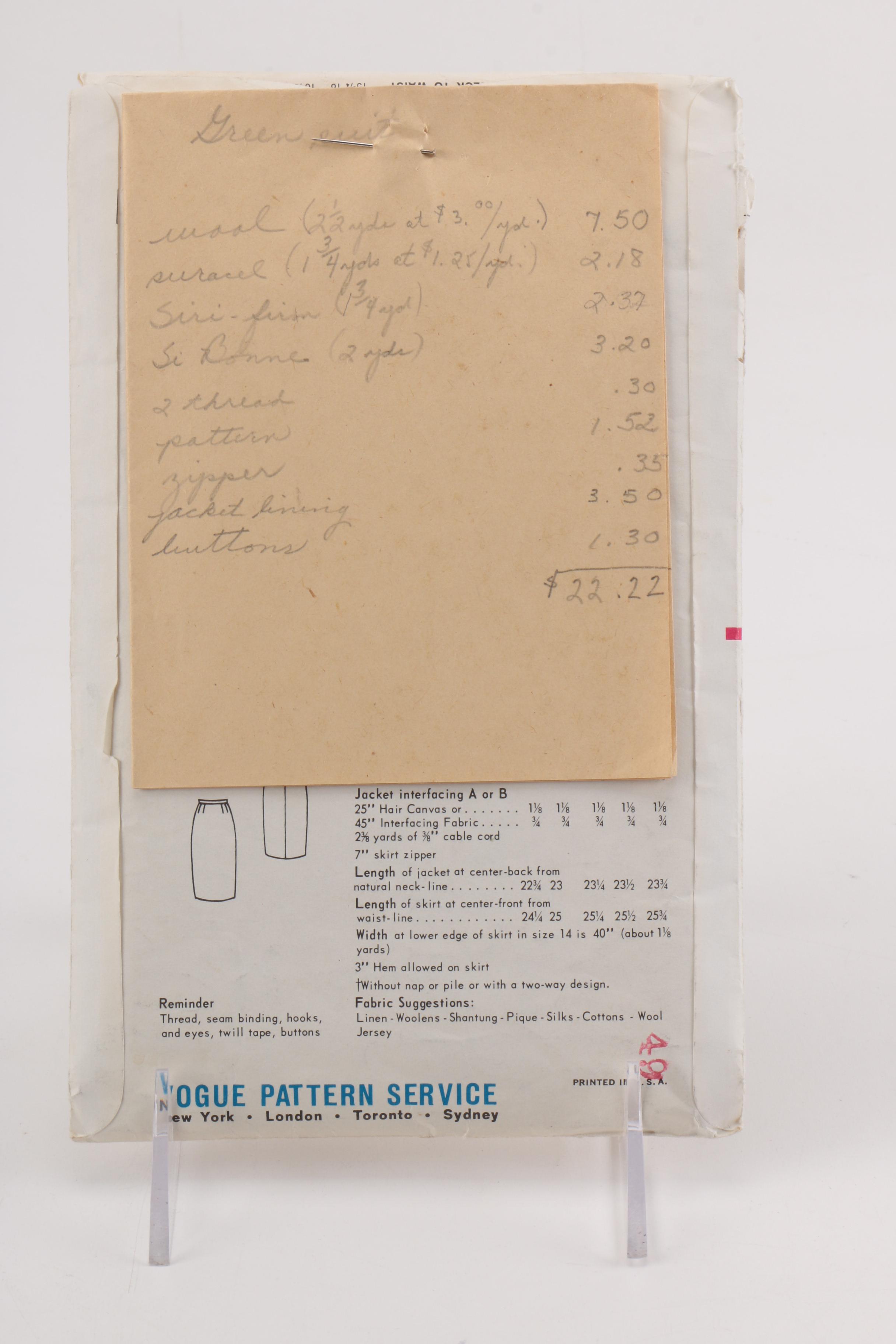 Vintage Vogue Patterns