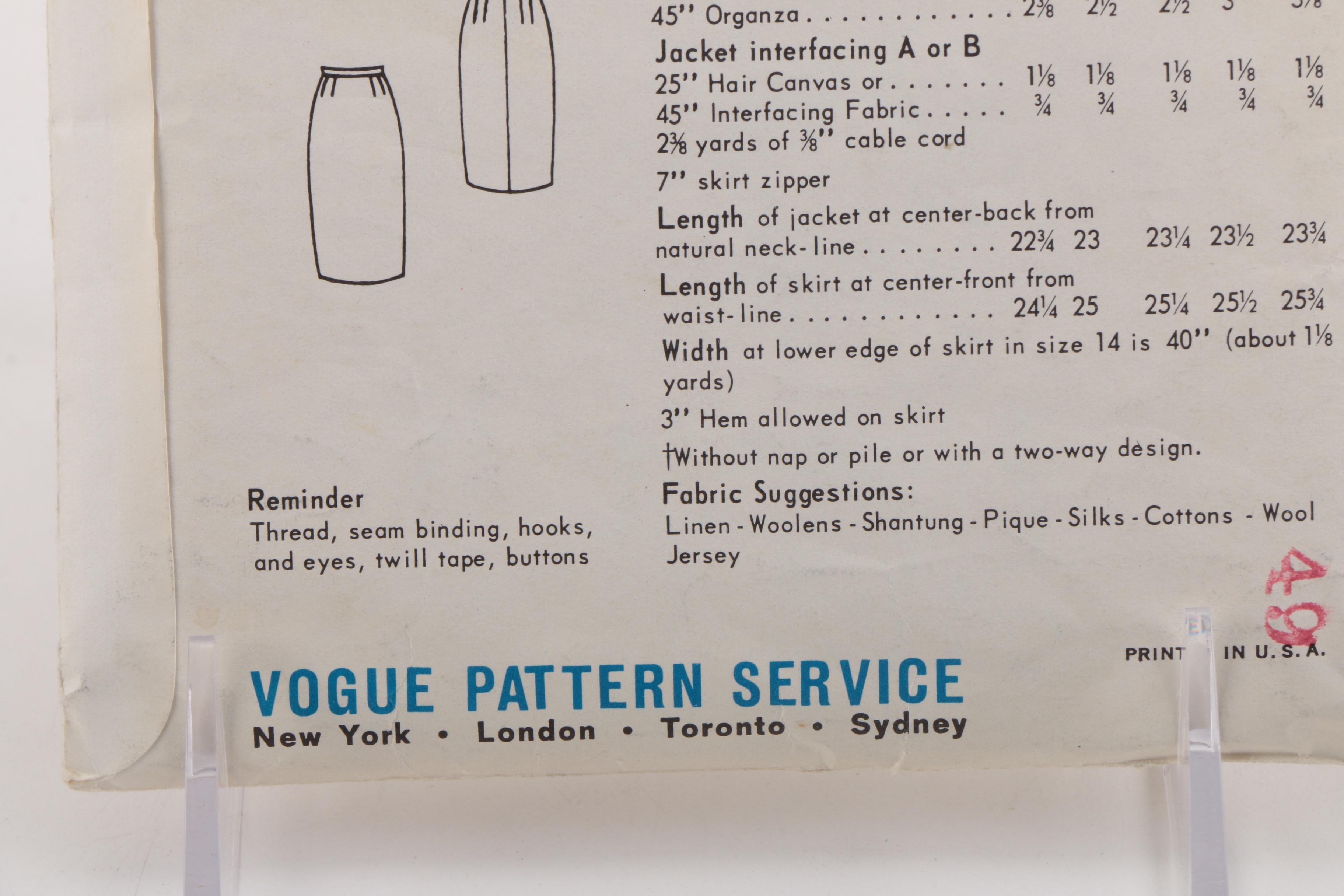Vintage Vogue Patterns
