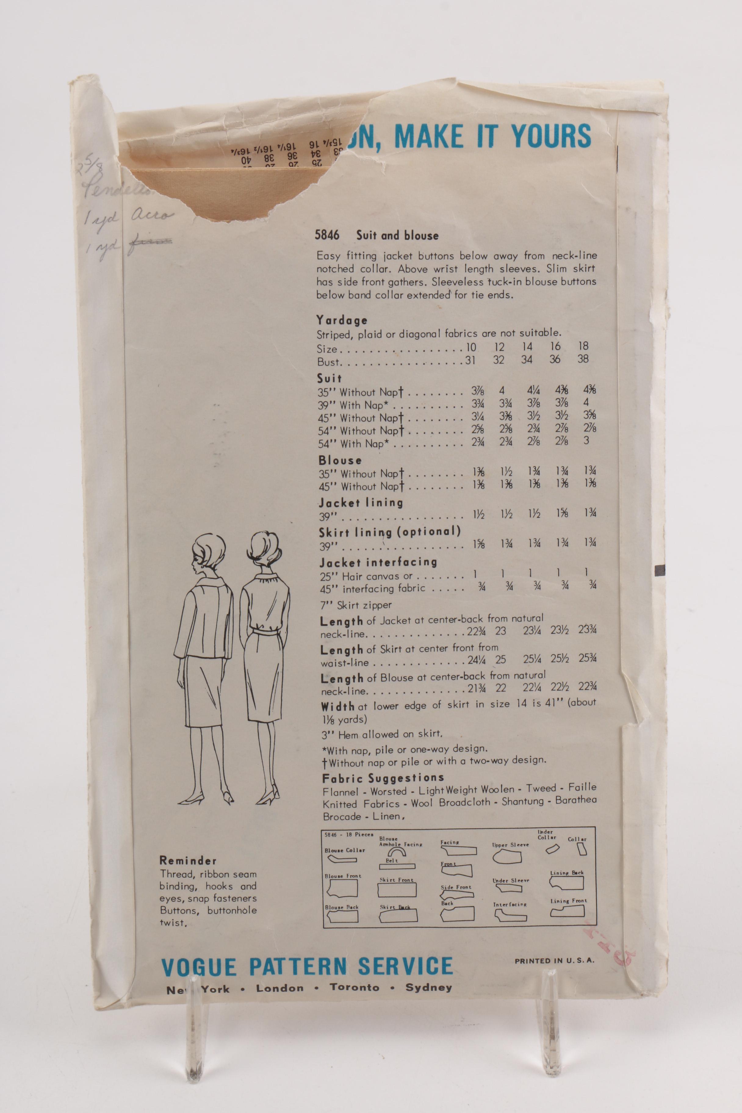 Vintage Vogue Patterns