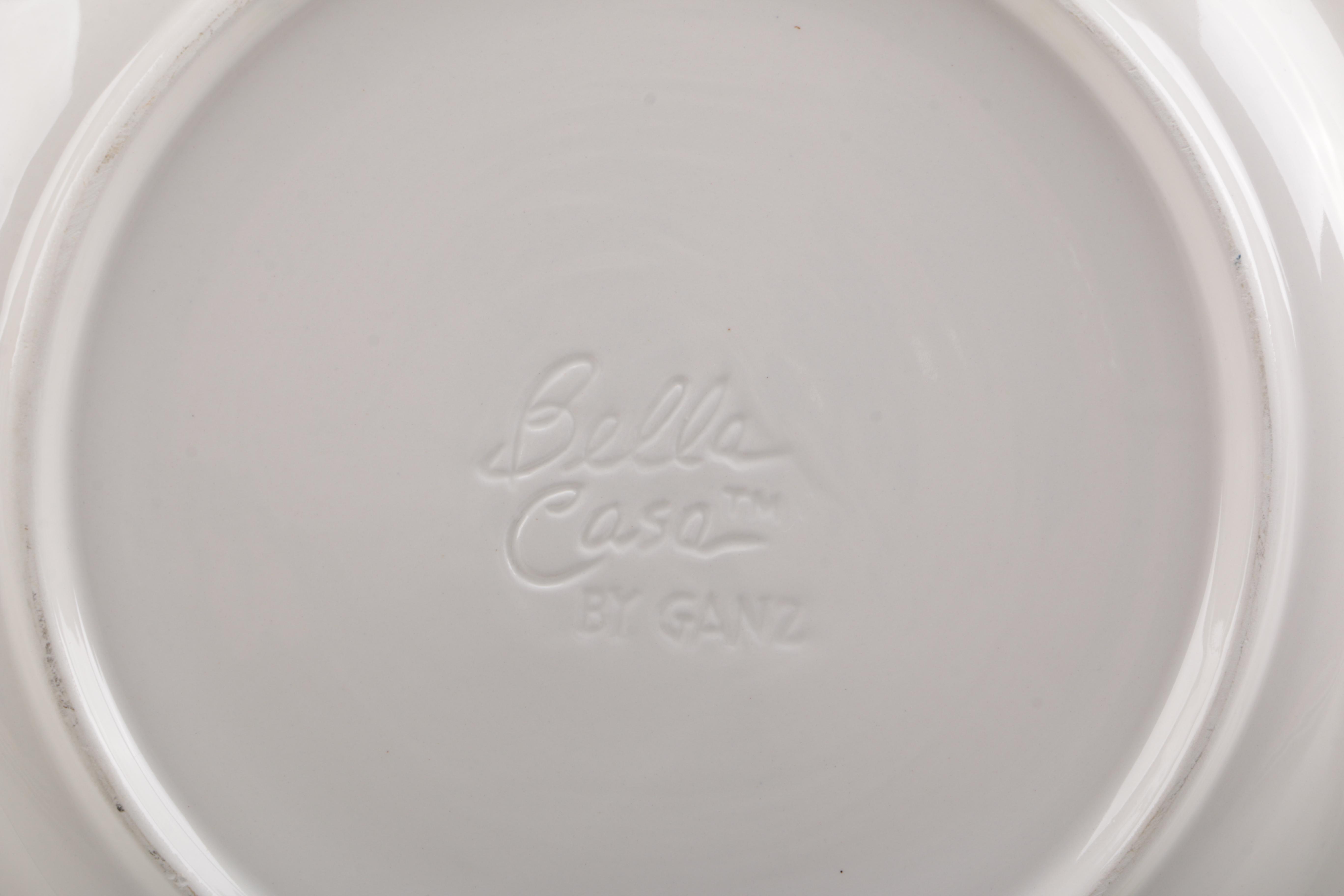 Bella Casa Picasso Style Ceramic Plates by Ganz