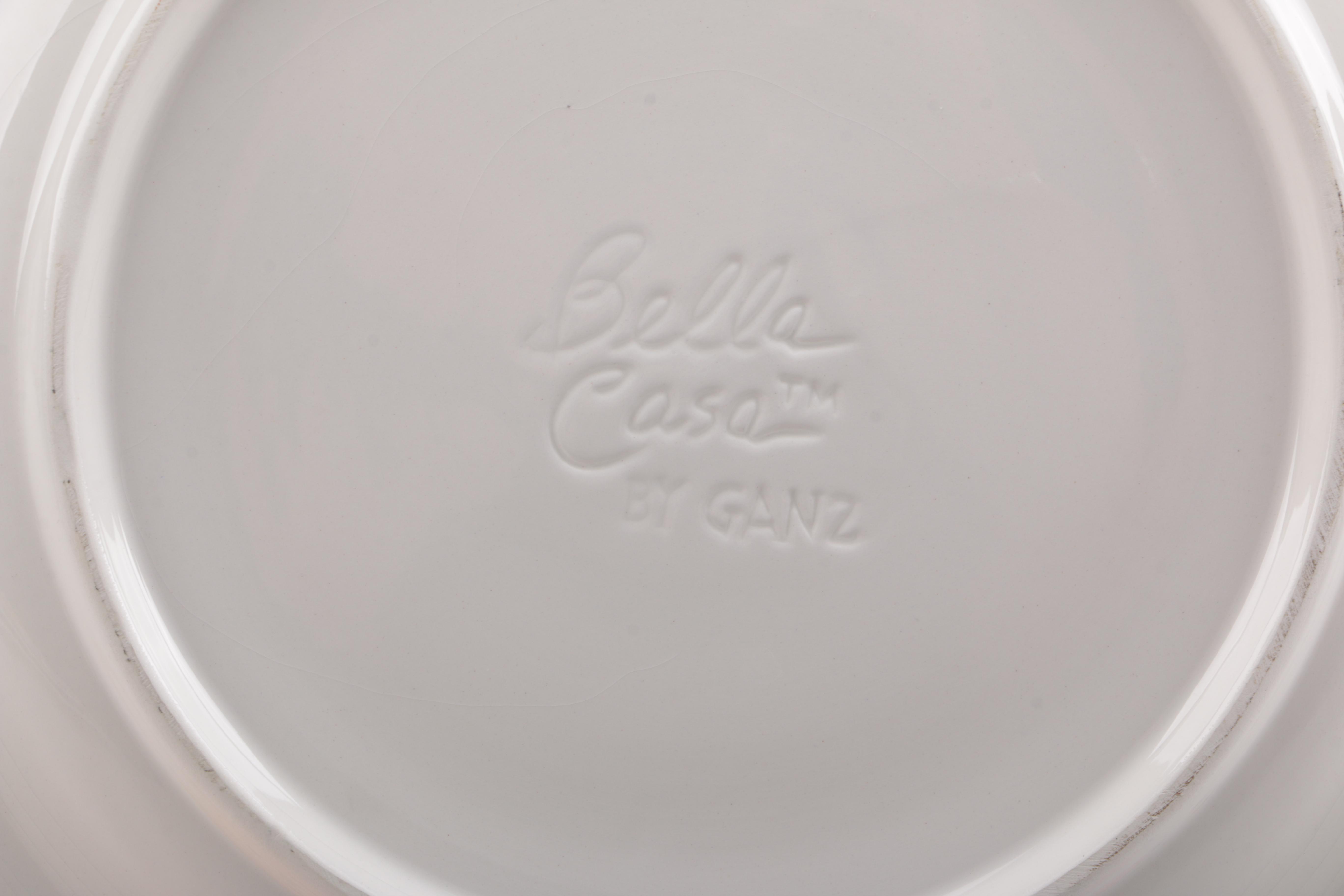 Bella Casa Picasso Style Ceramic Plates by Ganz