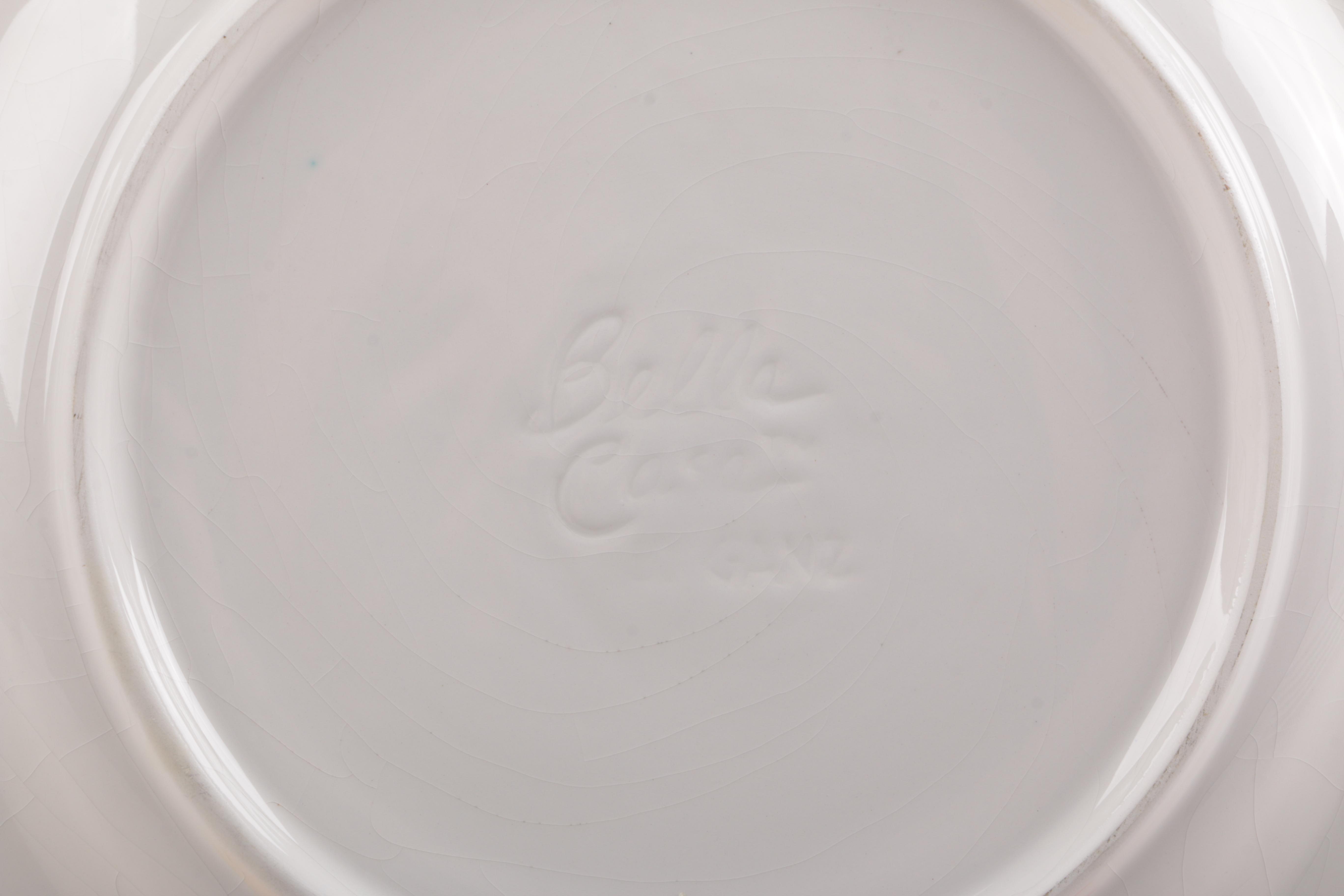 Bella Casa Picasso Style Ceramic Plates by Ganz