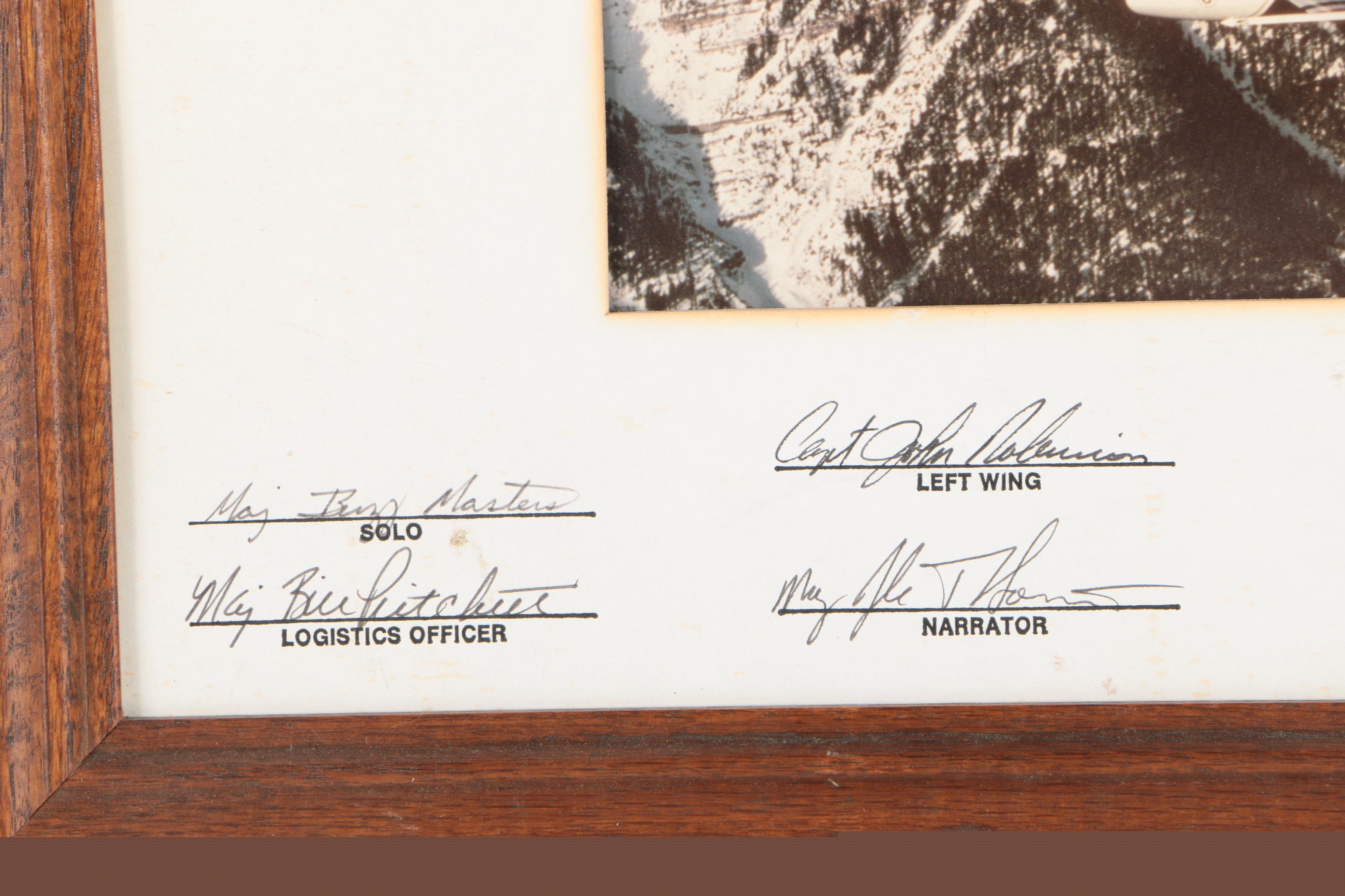 Collection of Signed Aviation Photographs and Posters