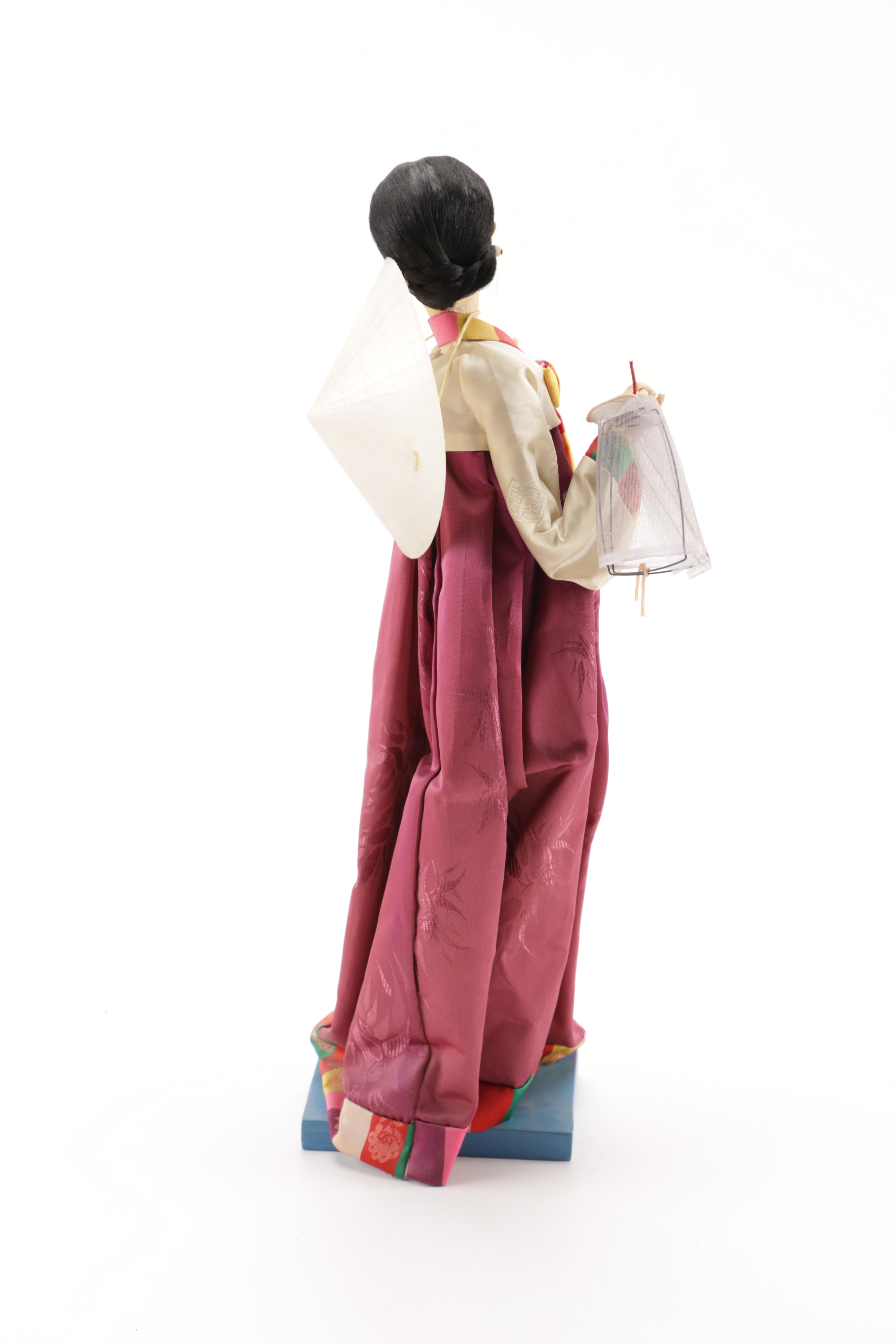 Vintage Korean and Vietnamese Doll Figurines