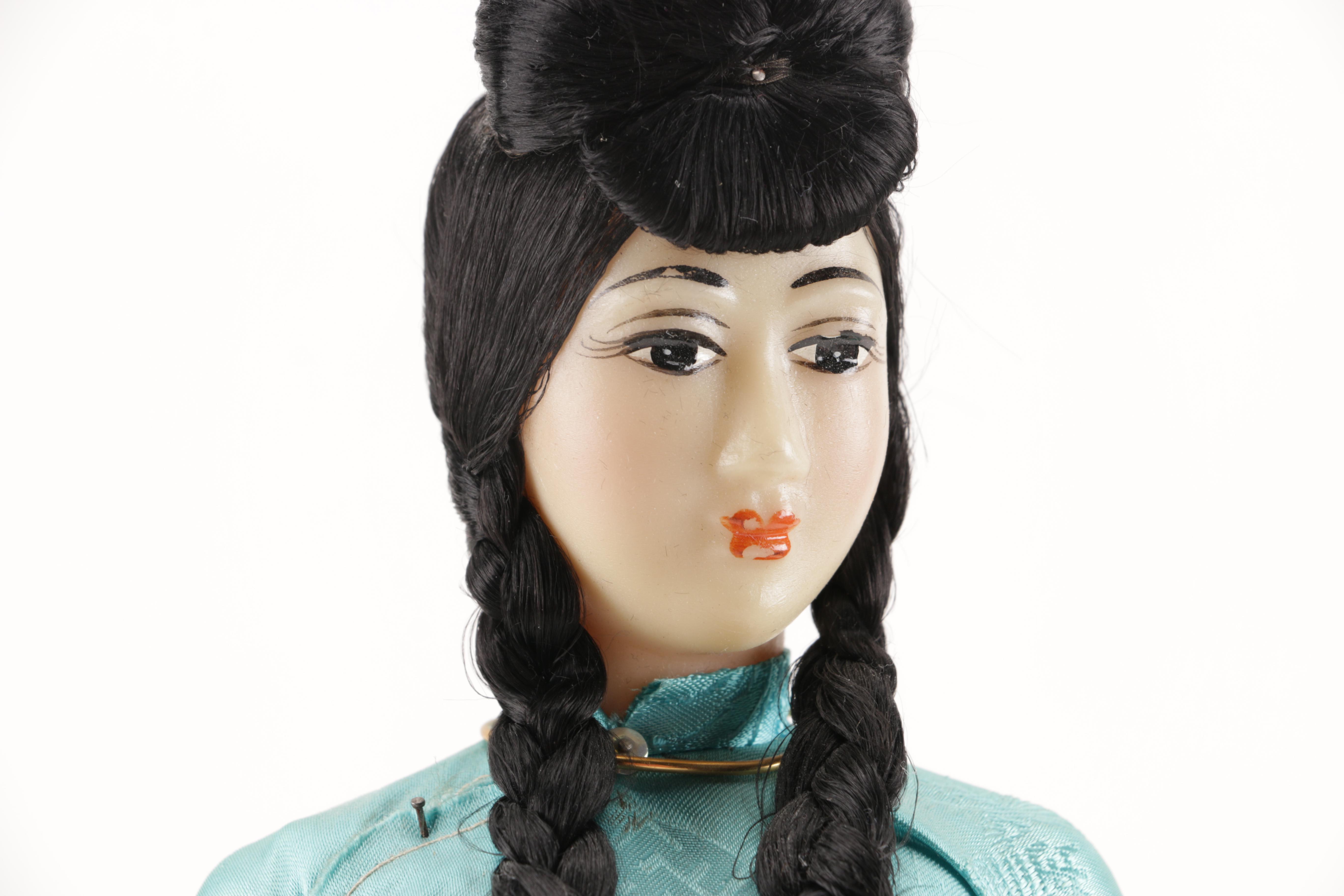 Vintage Korean and Vietnamese Doll Figurines