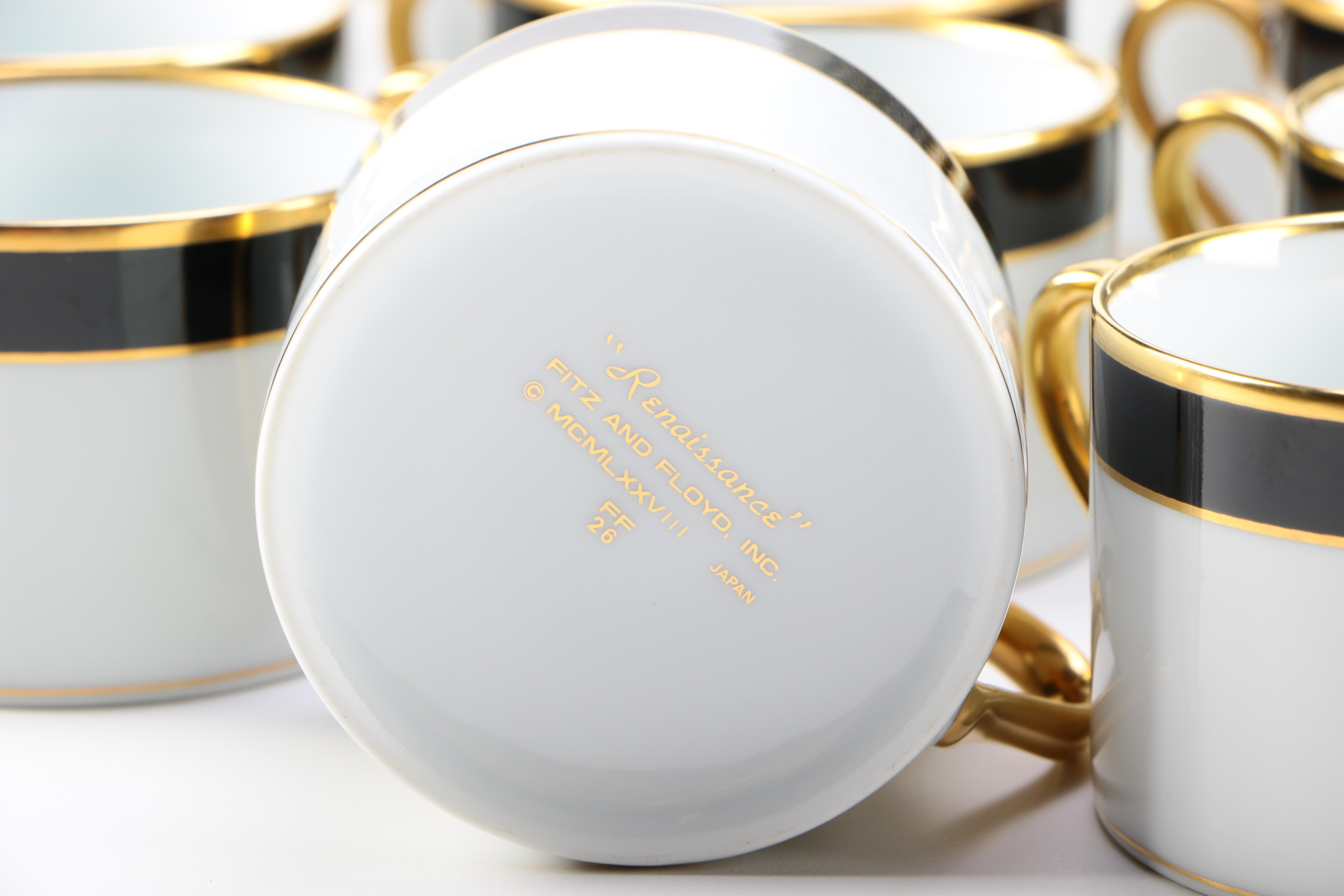 Fitz and Floyd "Renaissance" Dish Set