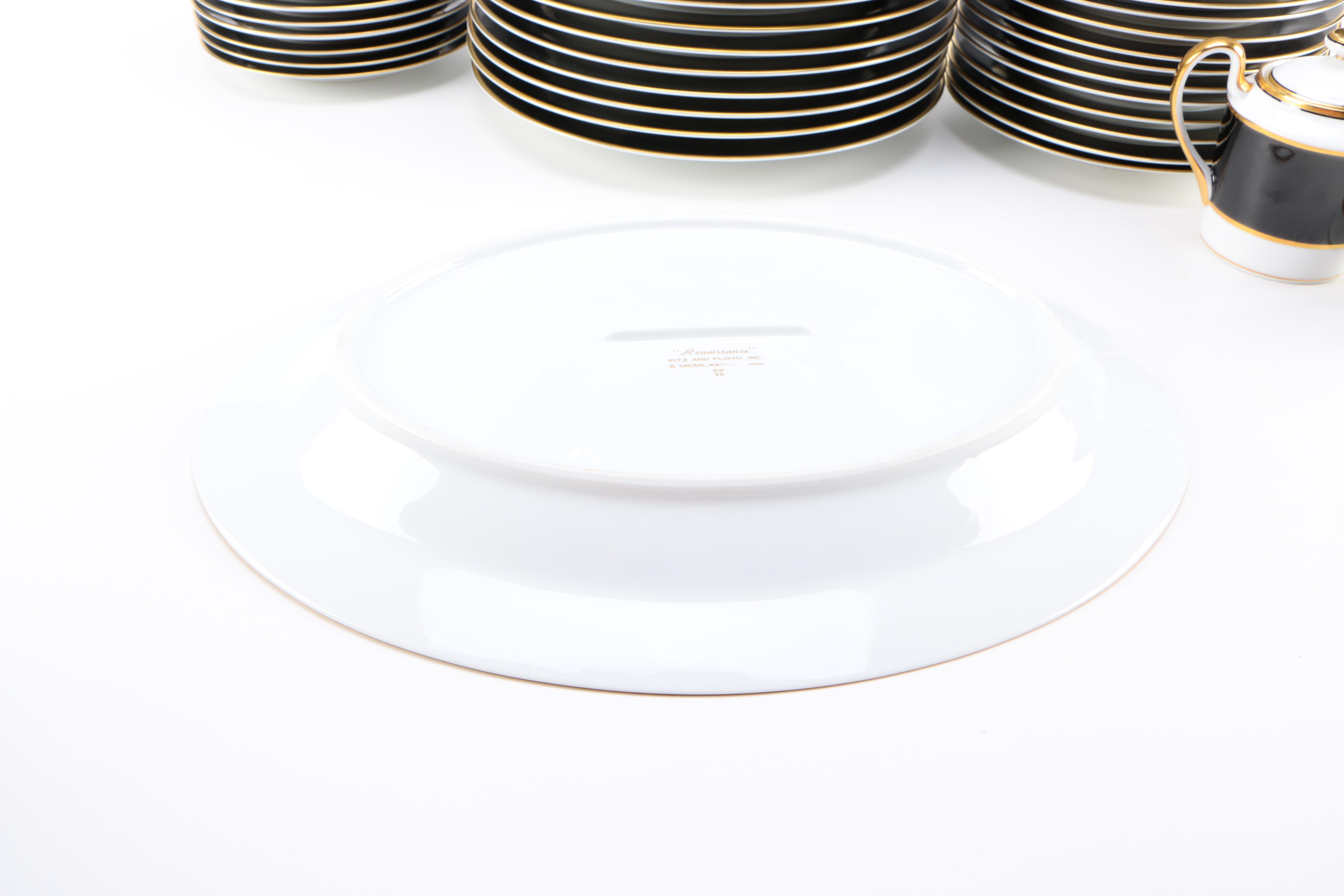 Fitz and Floyd "Renaissance" Dish Set