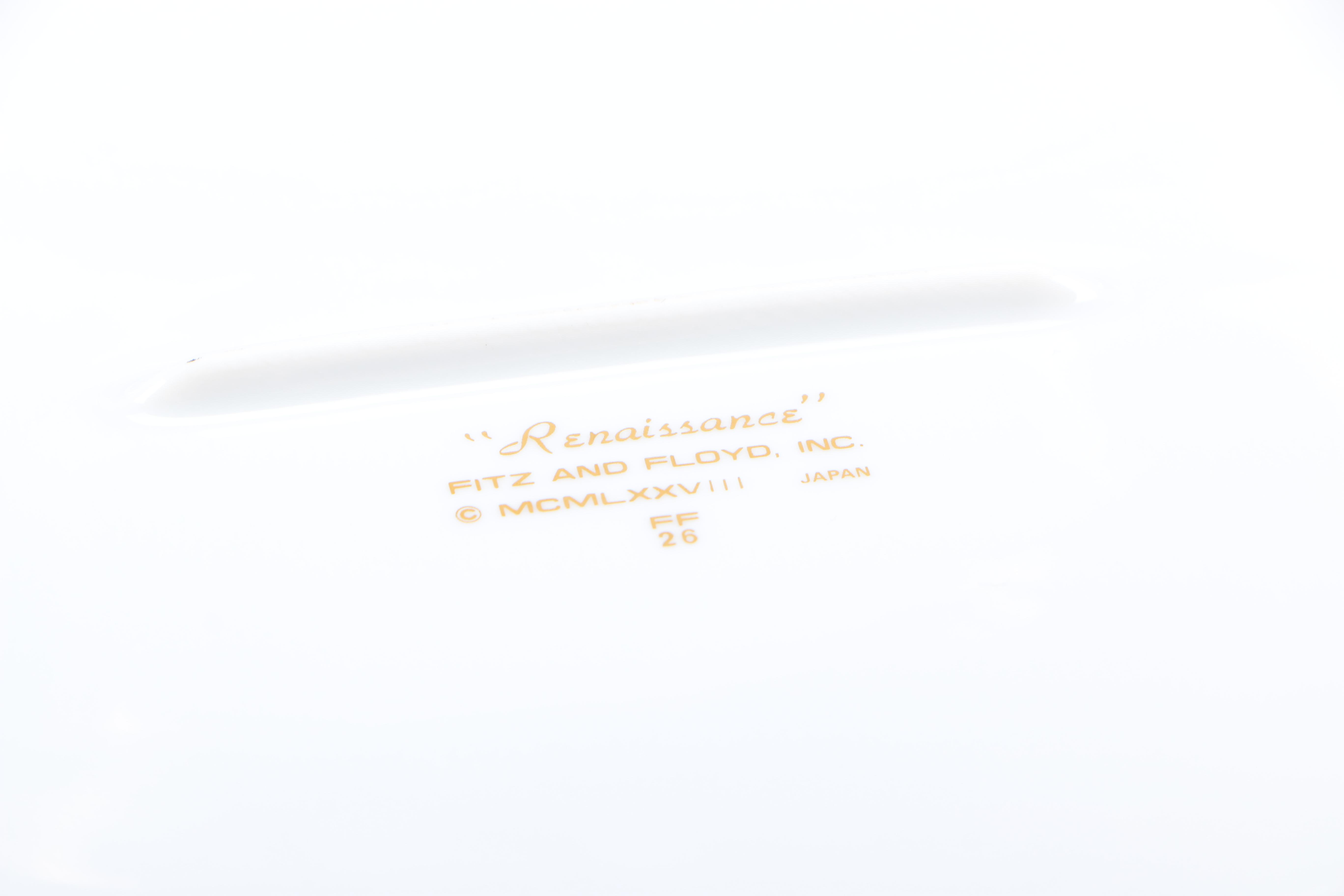 Fitz and Floyd "Renaissance" Dish Set