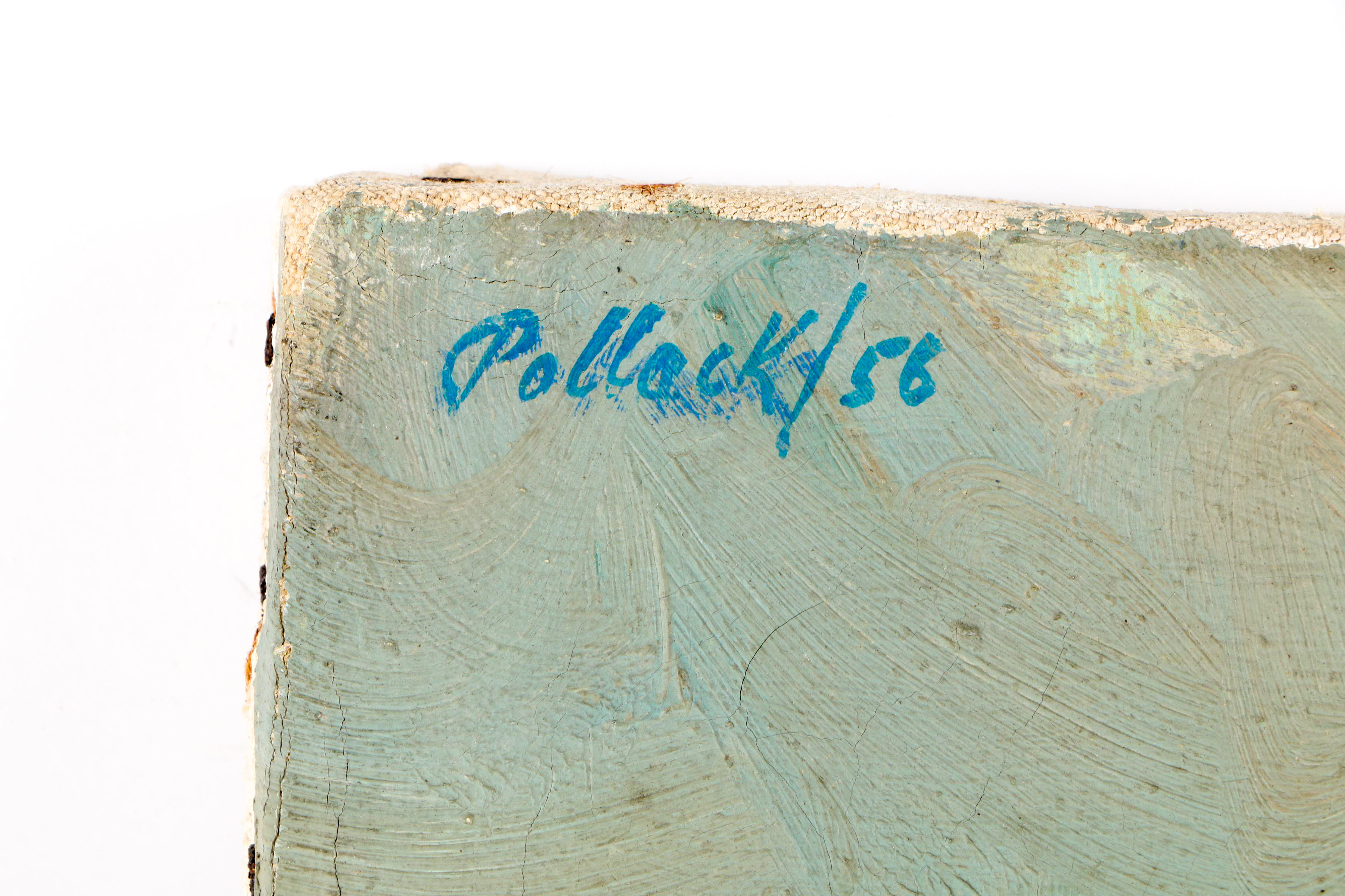 Reginald Murray Pollack Abstract Oil Painting on Canvas