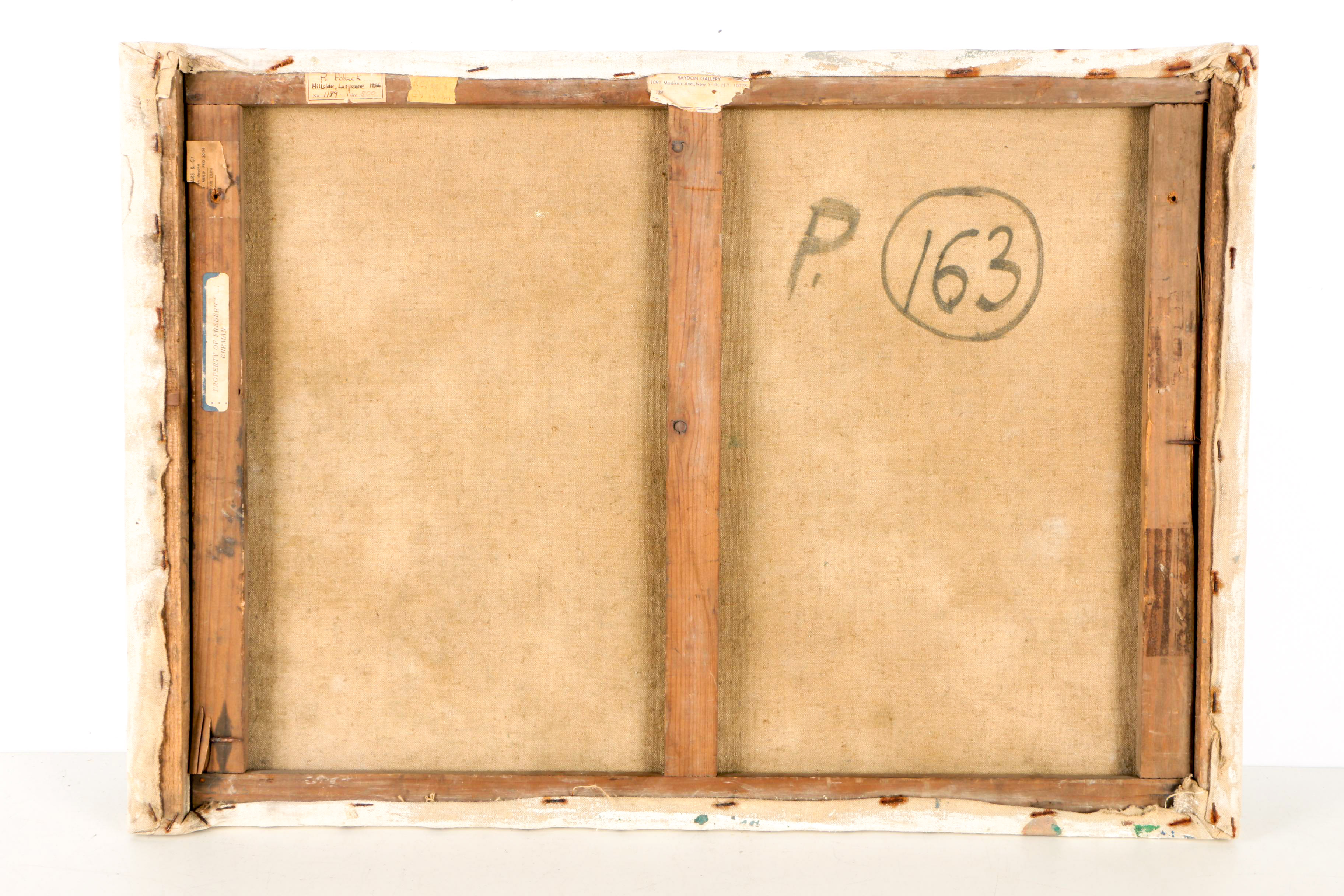 Reginald Murray Pollack Abstract Oil Painting on Canvas