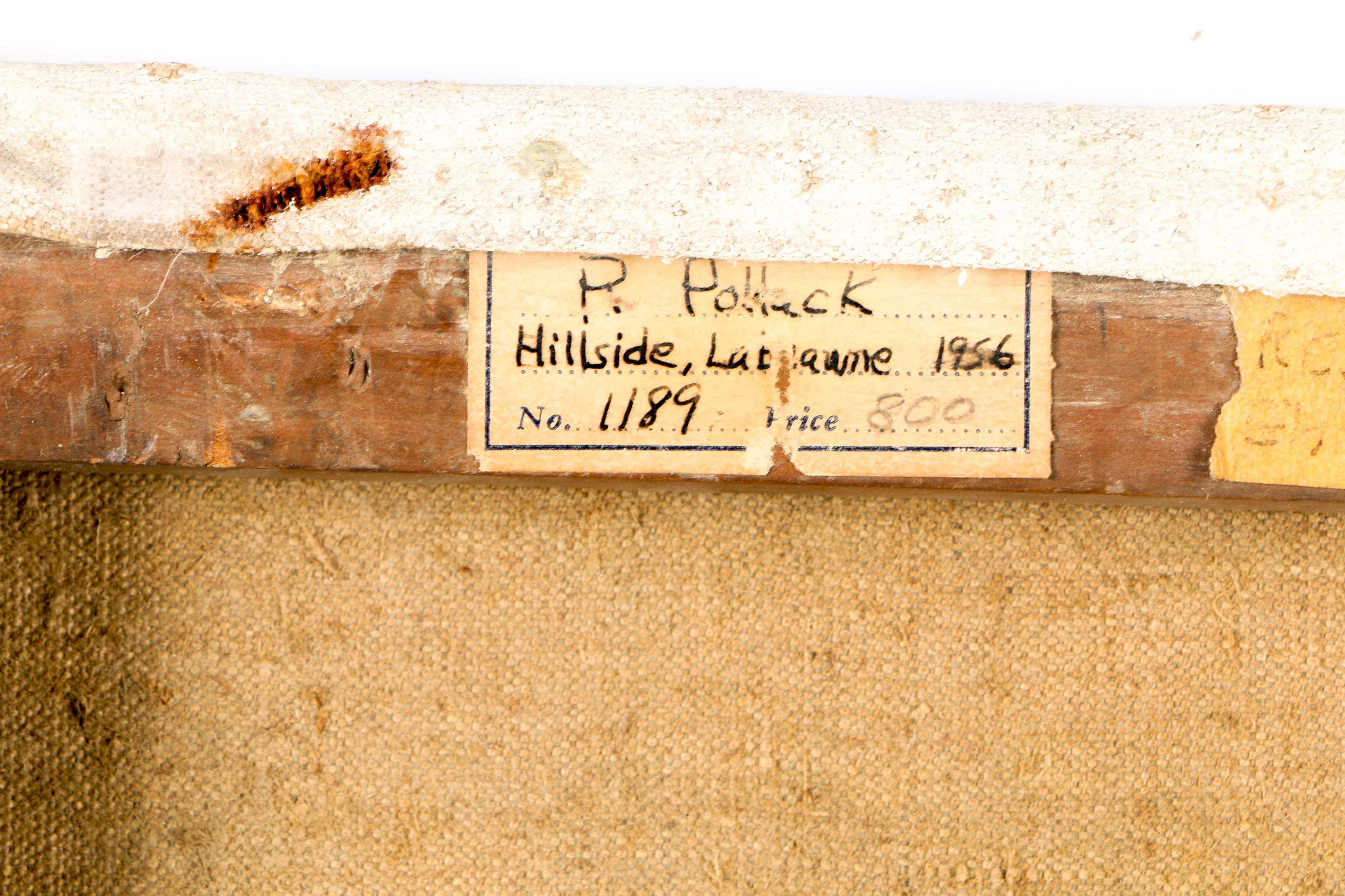 Reginald Murray Pollack Abstract Oil Painting on Canvas