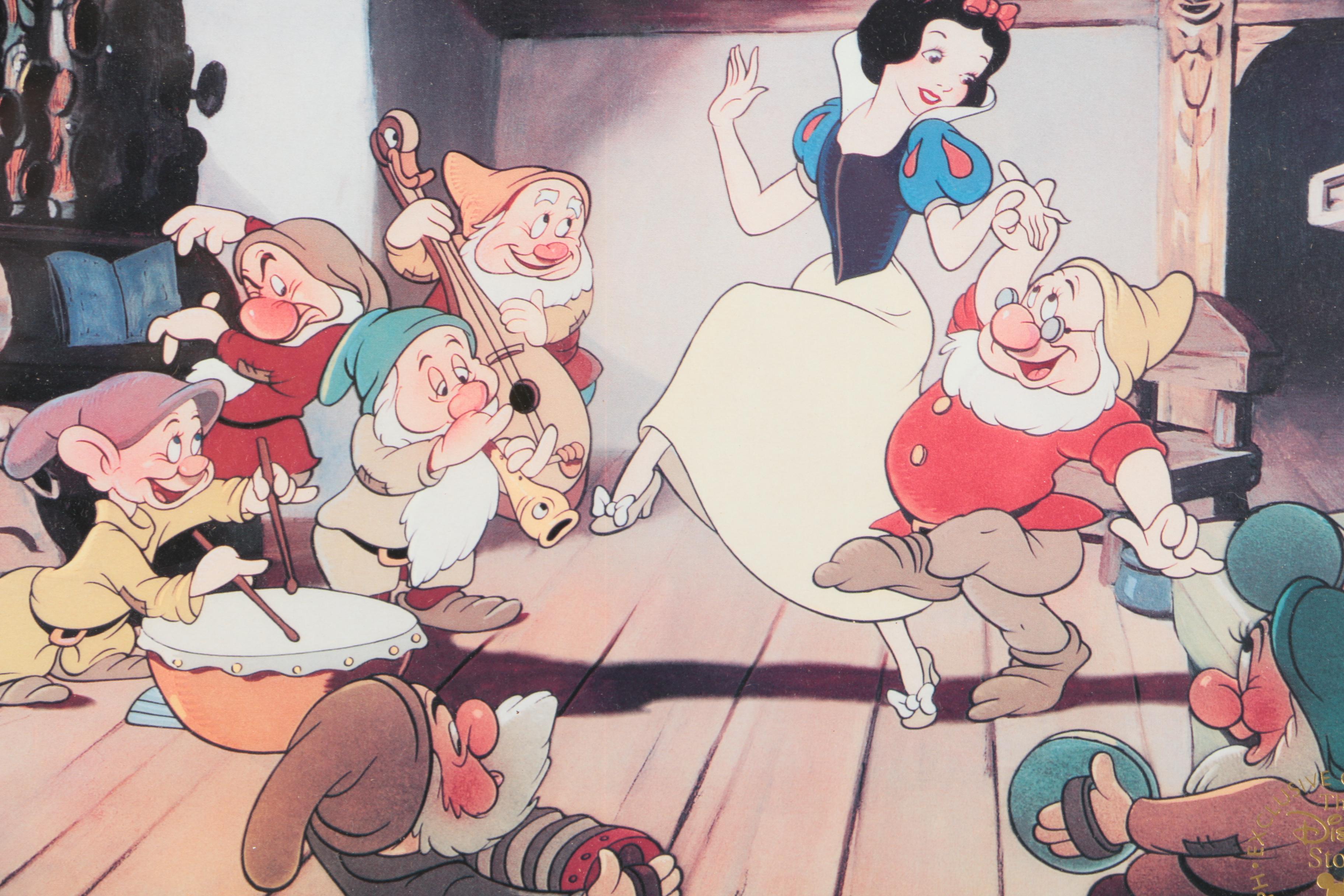 Disney Theme Offset Lithographs Featuring "Pooh's Grand Adventure"