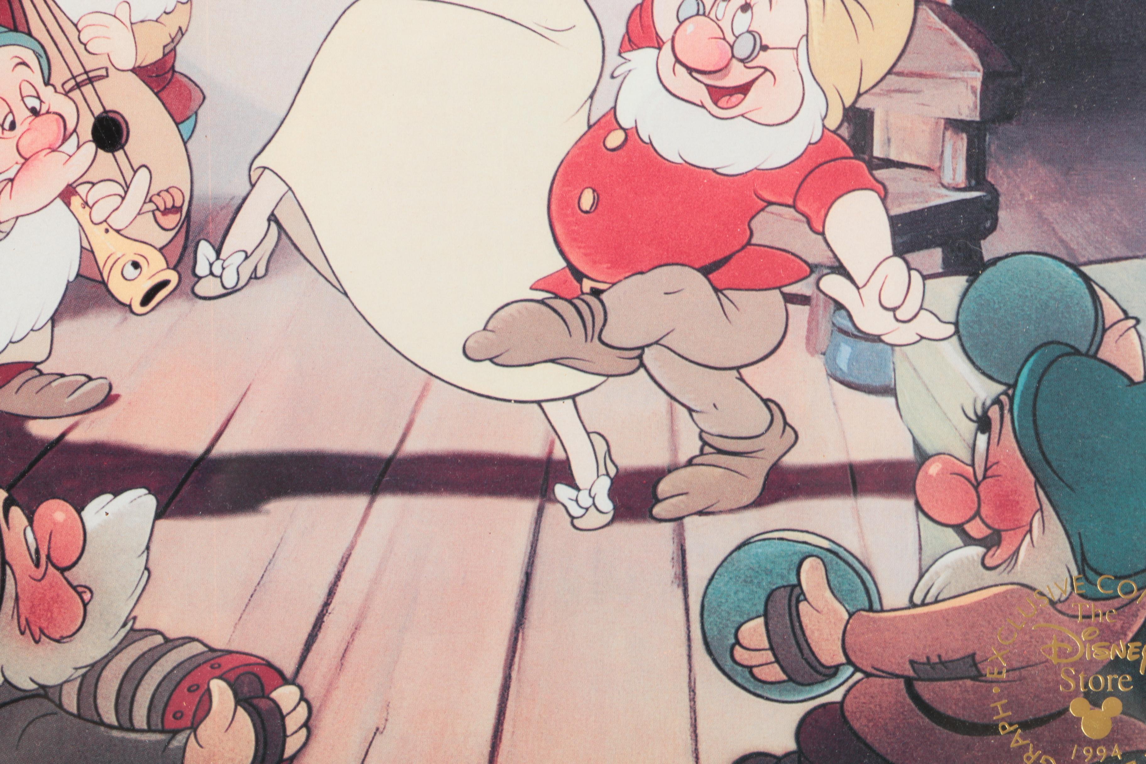 Disney Theme Offset Lithographs Featuring "Pooh's Grand Adventure"