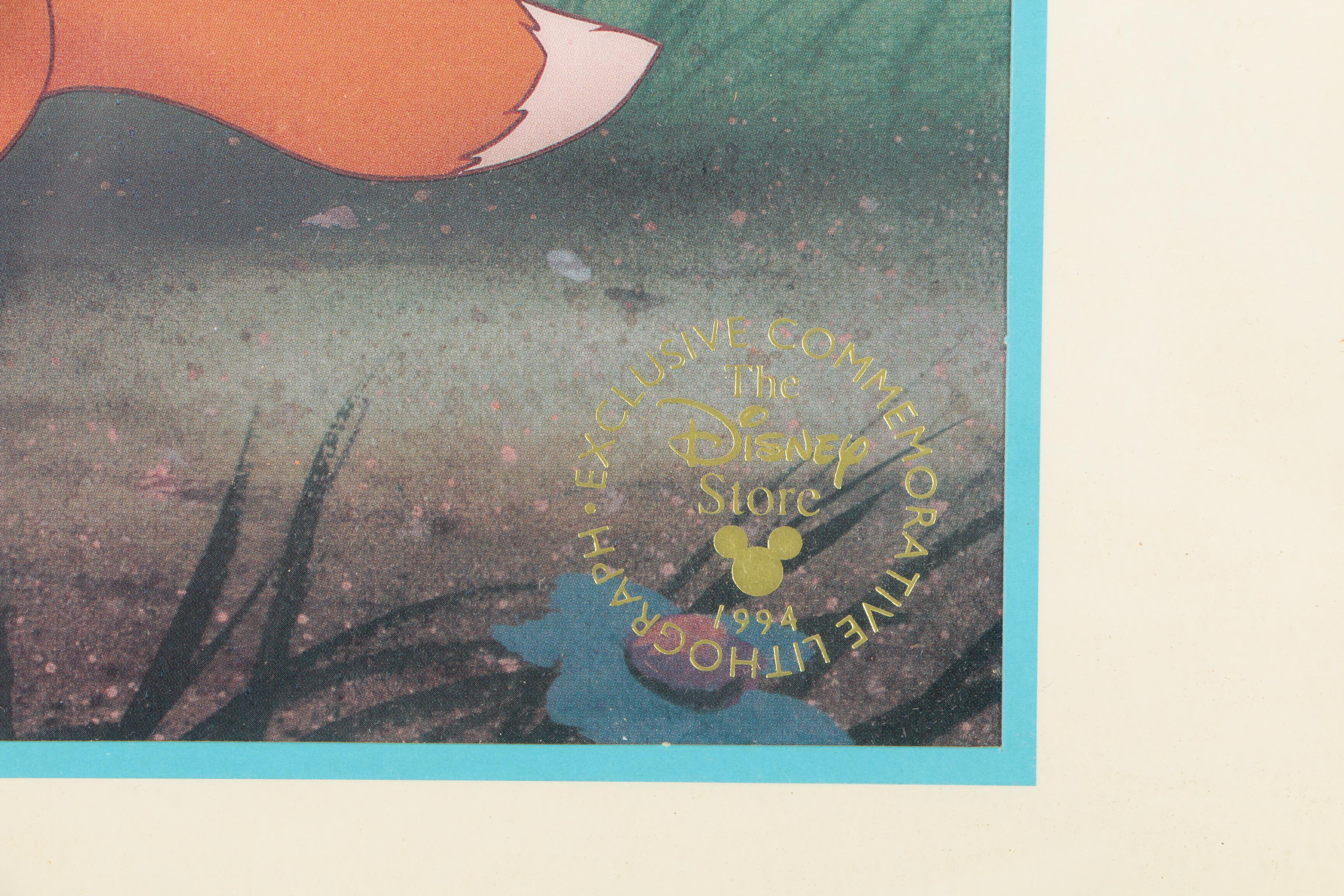 Disney Theme Offset Lithographs Featuring "Pooh's Grand Adventure"