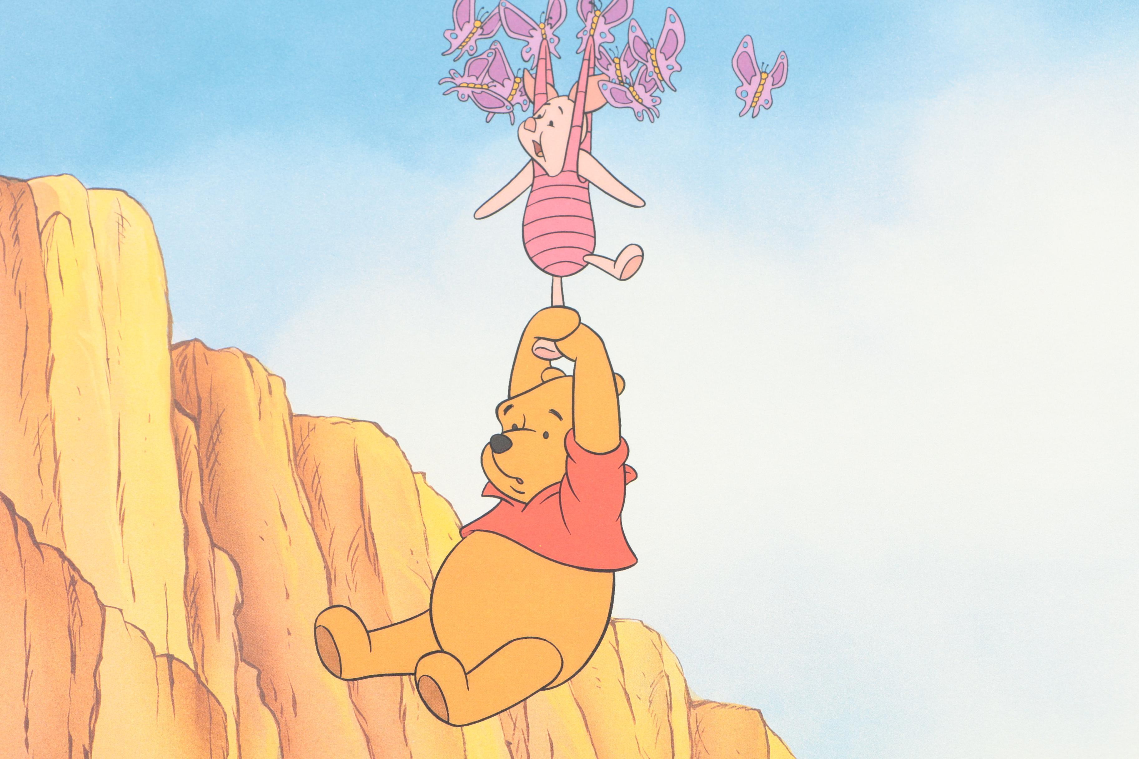 Disney Theme Offset Lithographs Featuring "Pooh's Grand Adventure"
