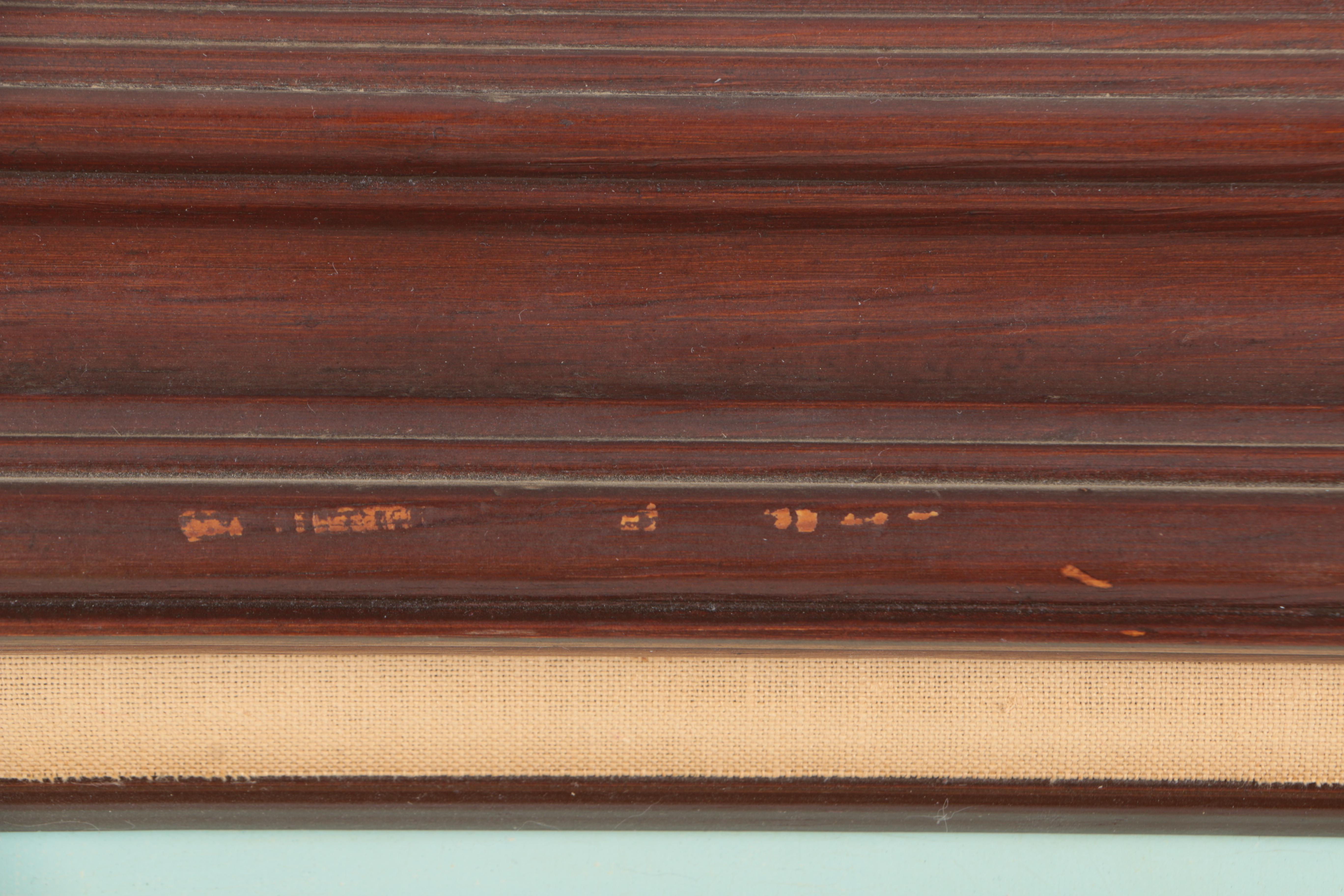 J.J. Brown Oil Painting of Parisian Street