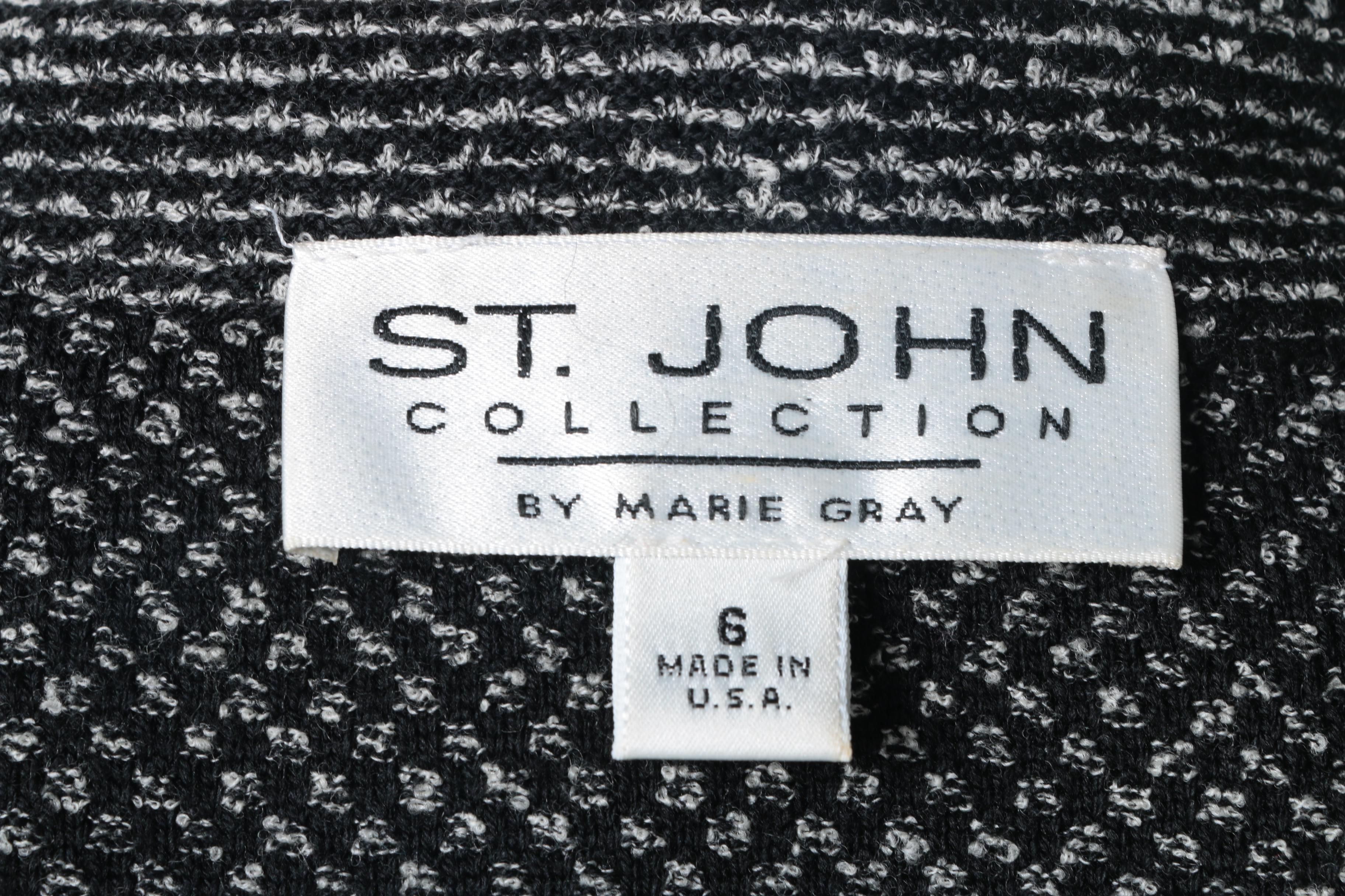 St. John Collection by Marie Gray Knit Skirt Suit