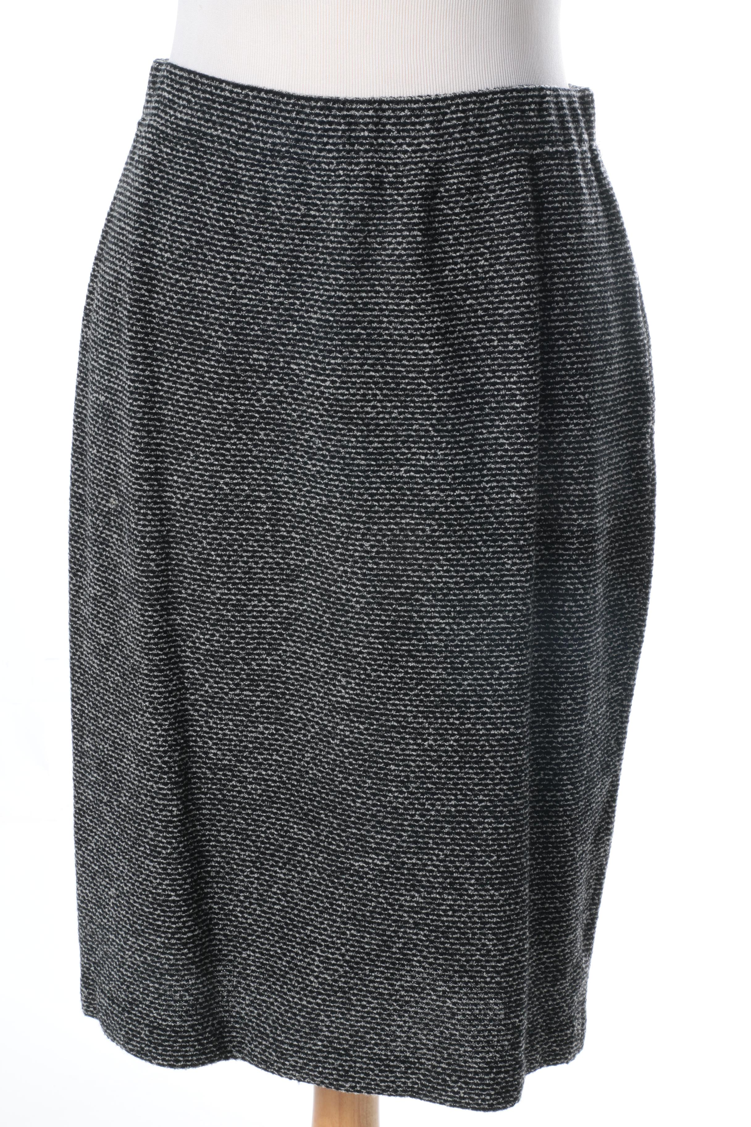 St. John Collection by Marie Gray Knit Skirt Suit