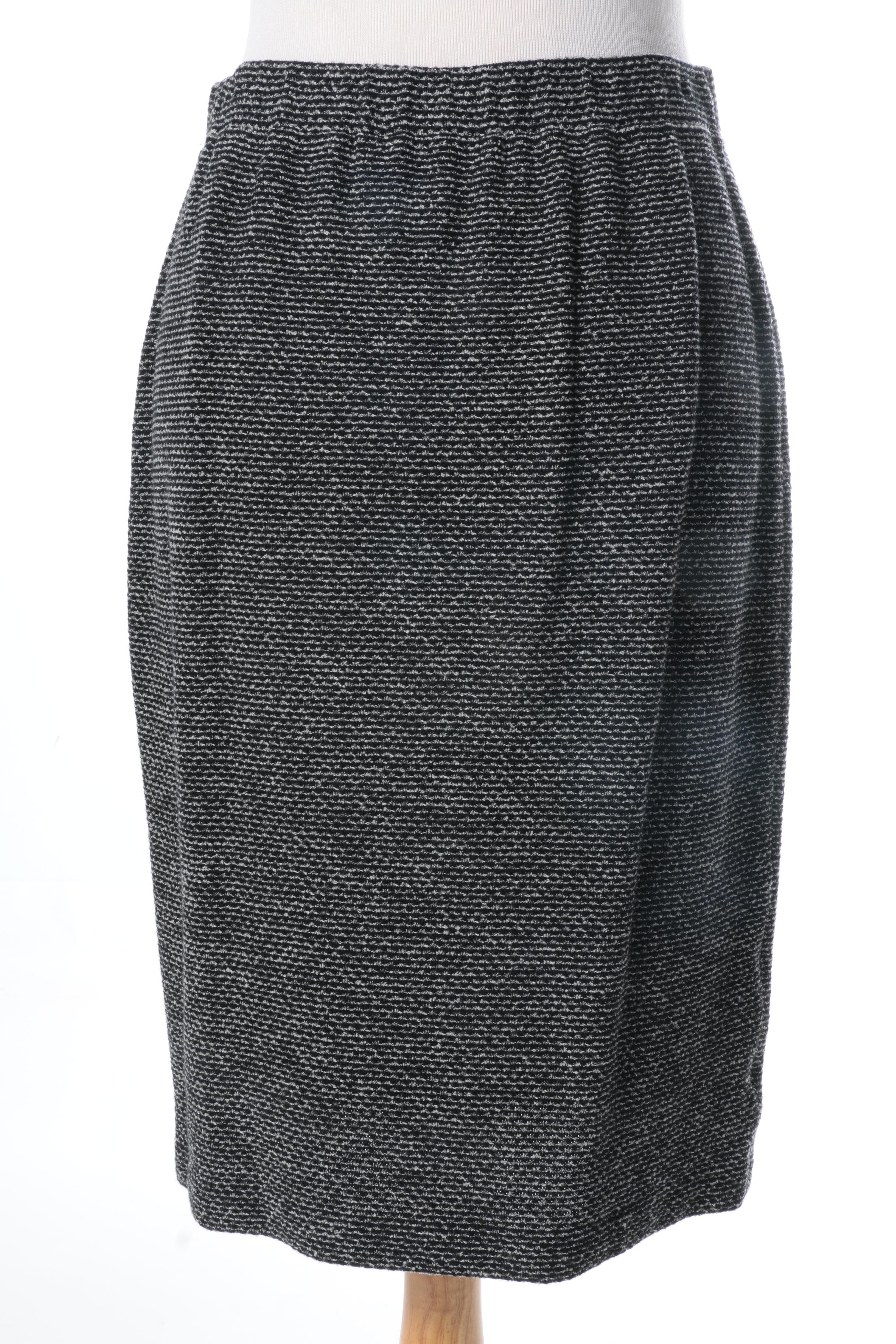 St. John Collection by Marie Gray Knit Skirt Suit