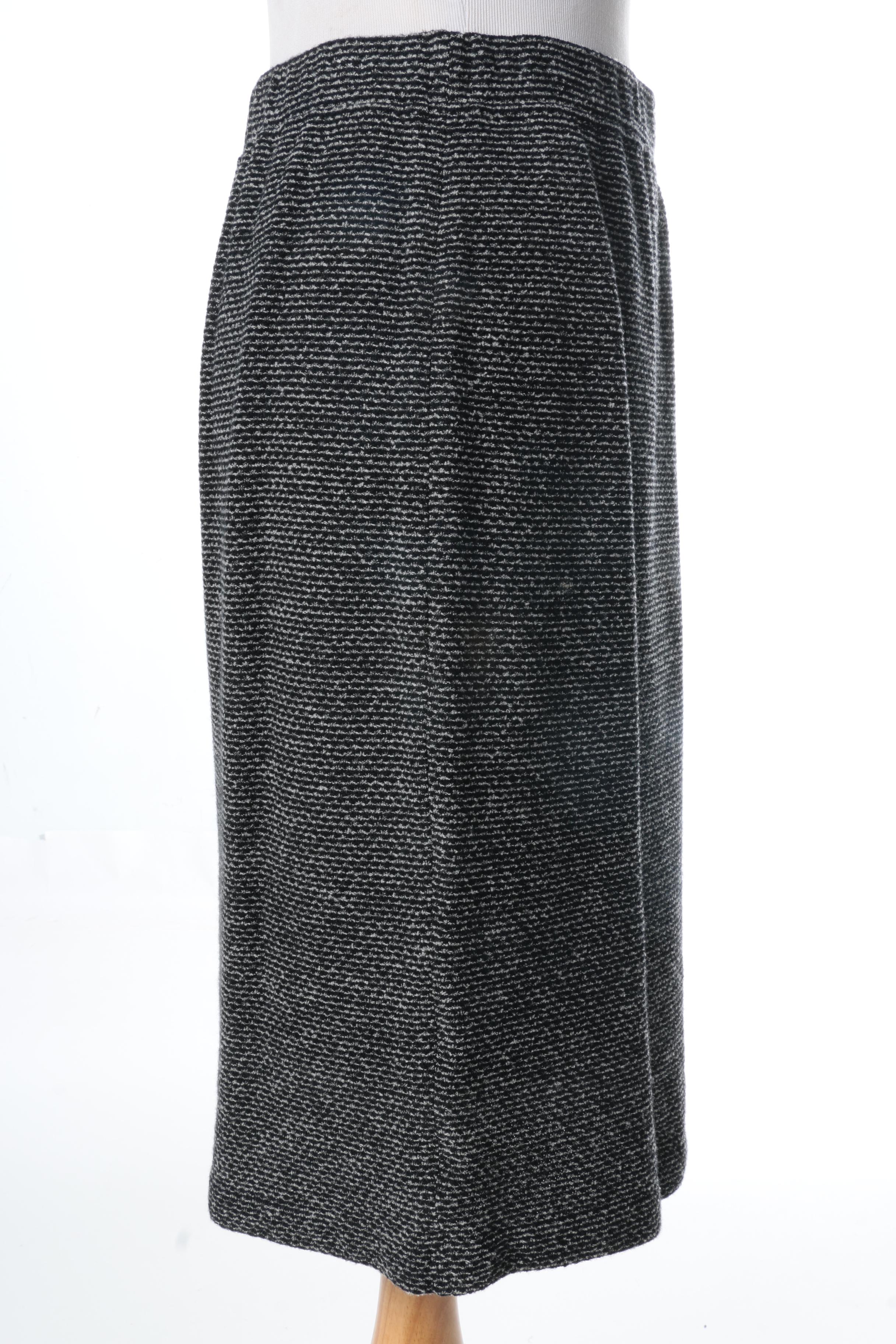 St. John Collection by Marie Gray Knit Skirt Suit