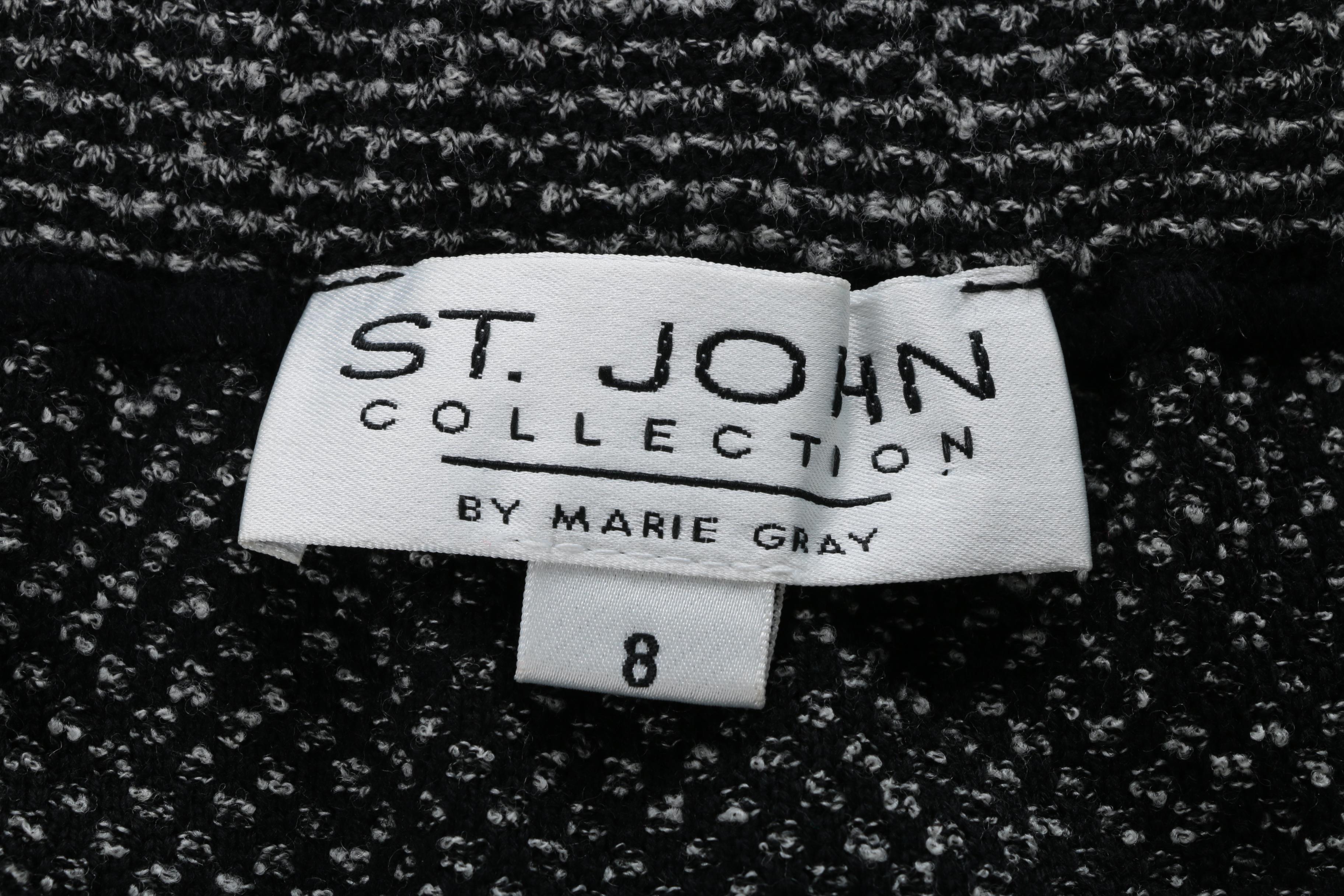 St. John Collection by Marie Gray Knit Skirt Suit
