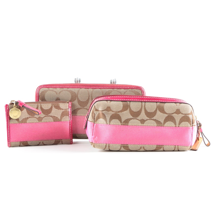 Coach Wallets and Cosmetic bag
