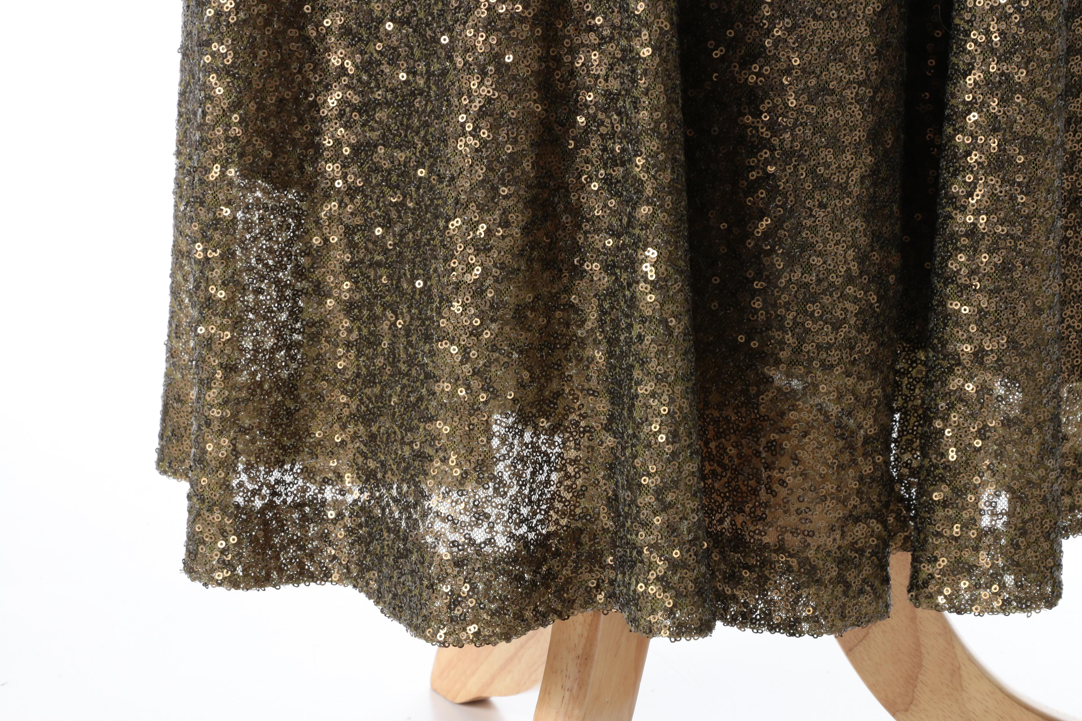 Metallic Dress by Lauren Ralph Lauren Evening