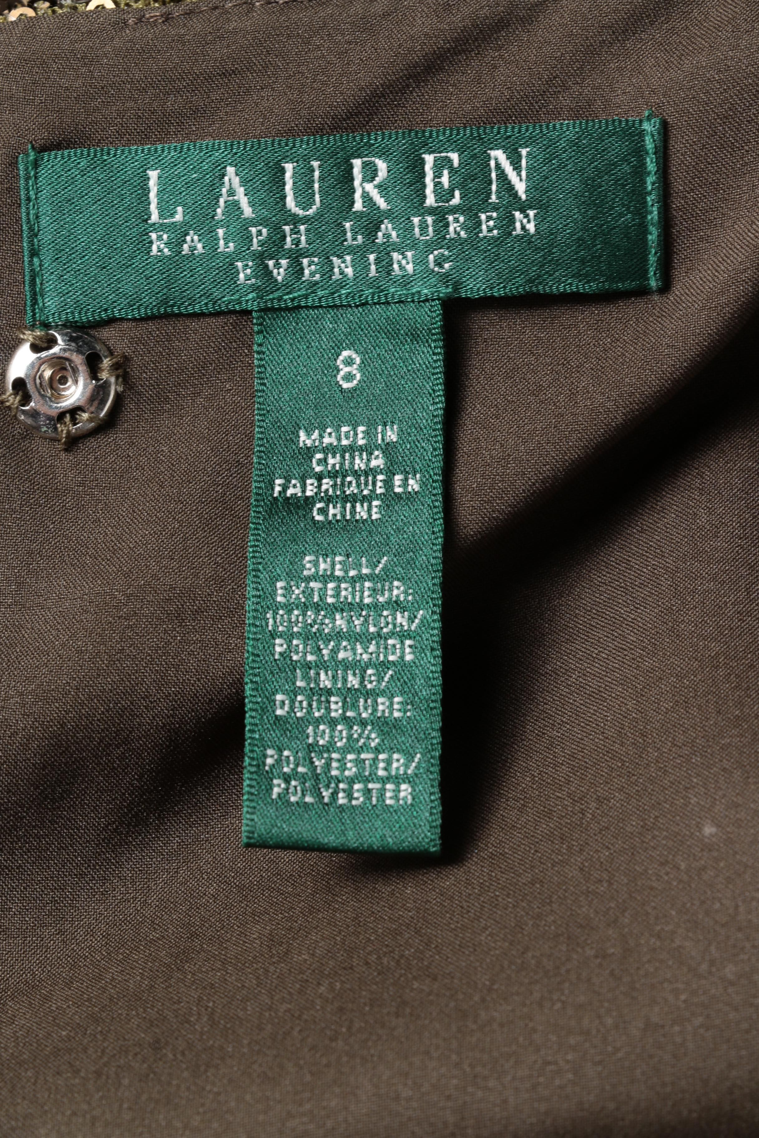 Metallic Dress by Lauren Ralph Lauren Evening