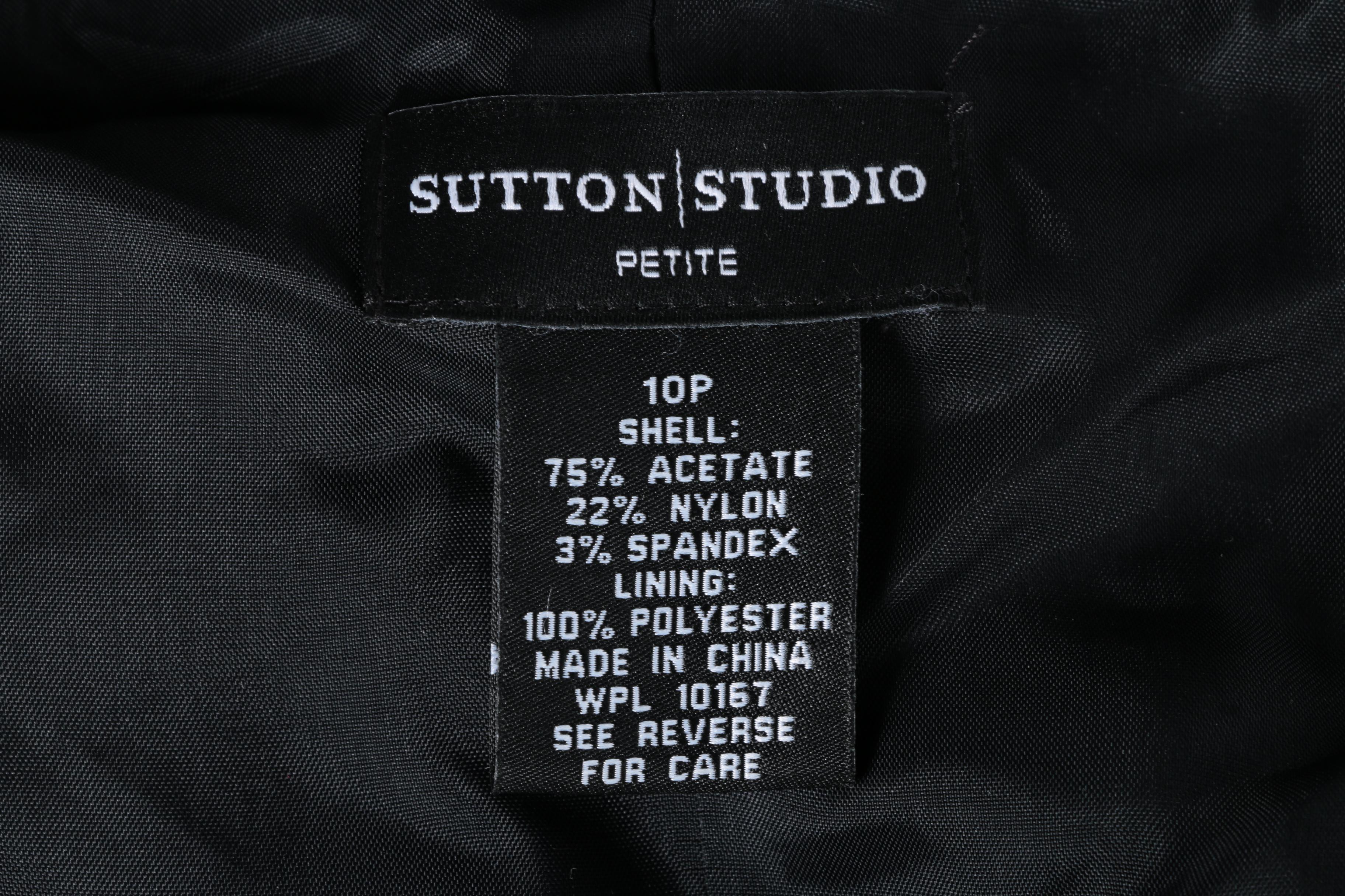 Sutton Studio Petite Tiered Sheath Dress