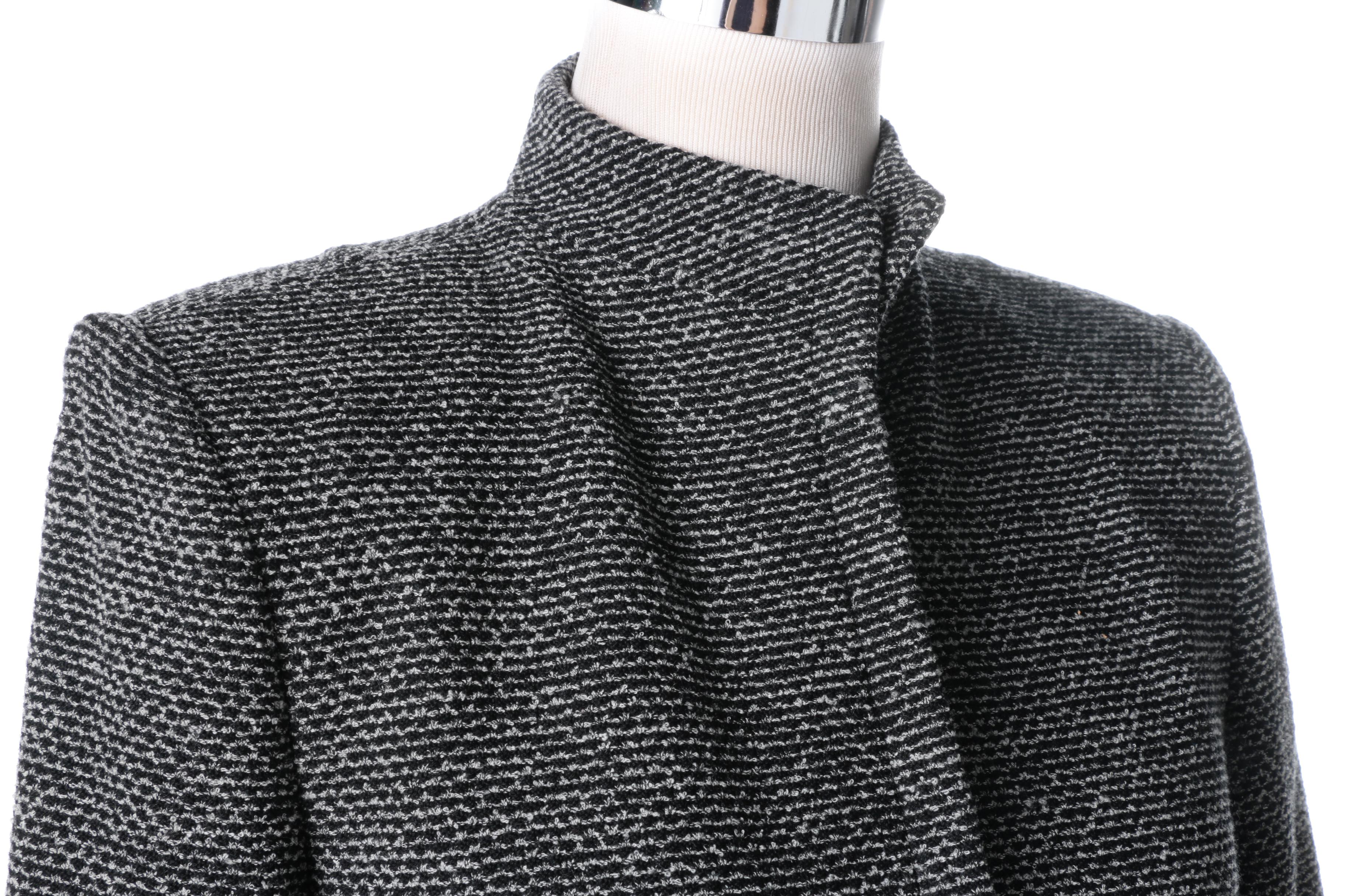 St. John Collection by Marie Gray Black and White Knit Jacket