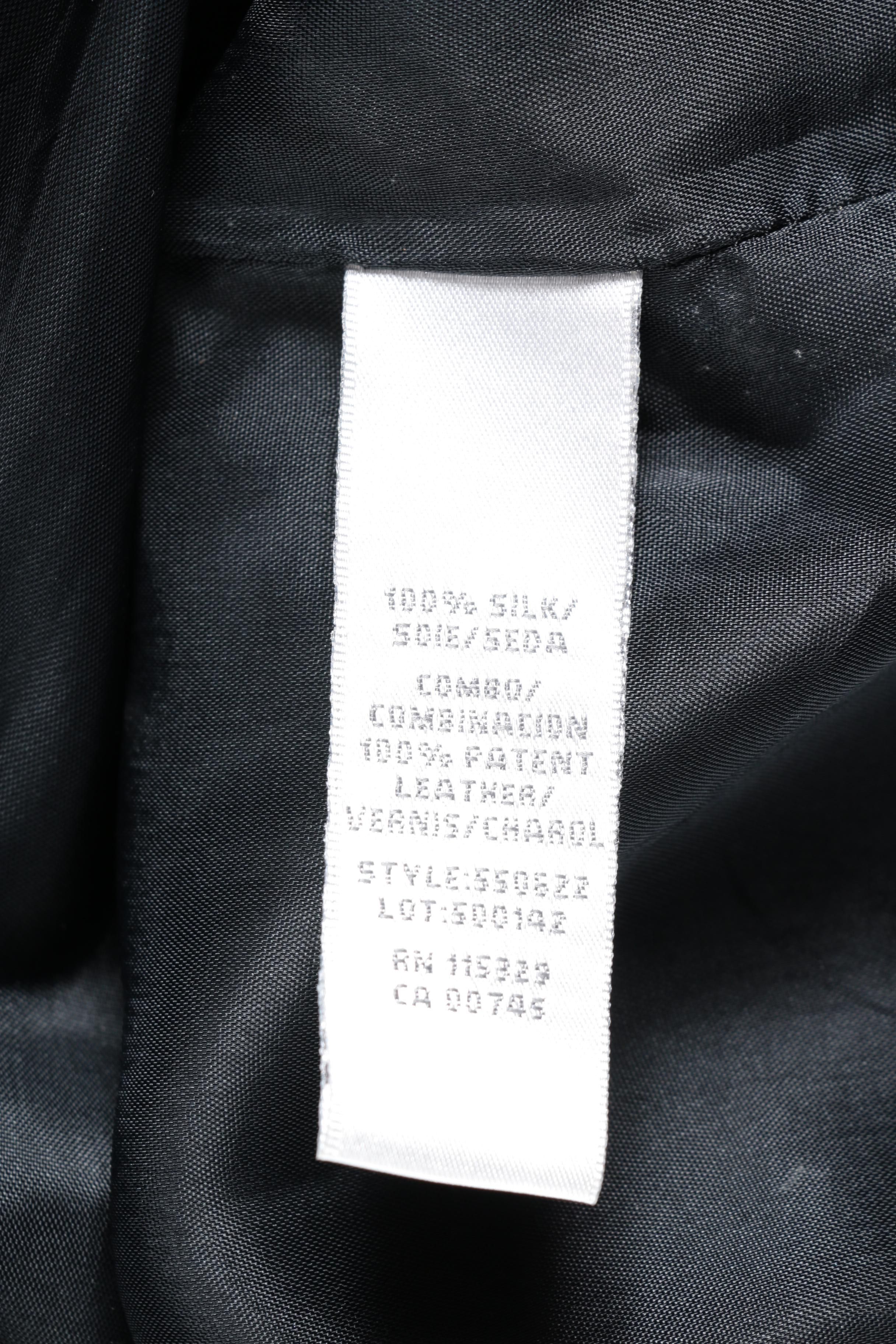 Badgley Mischka Cocktail Dress With Leather Embellishments