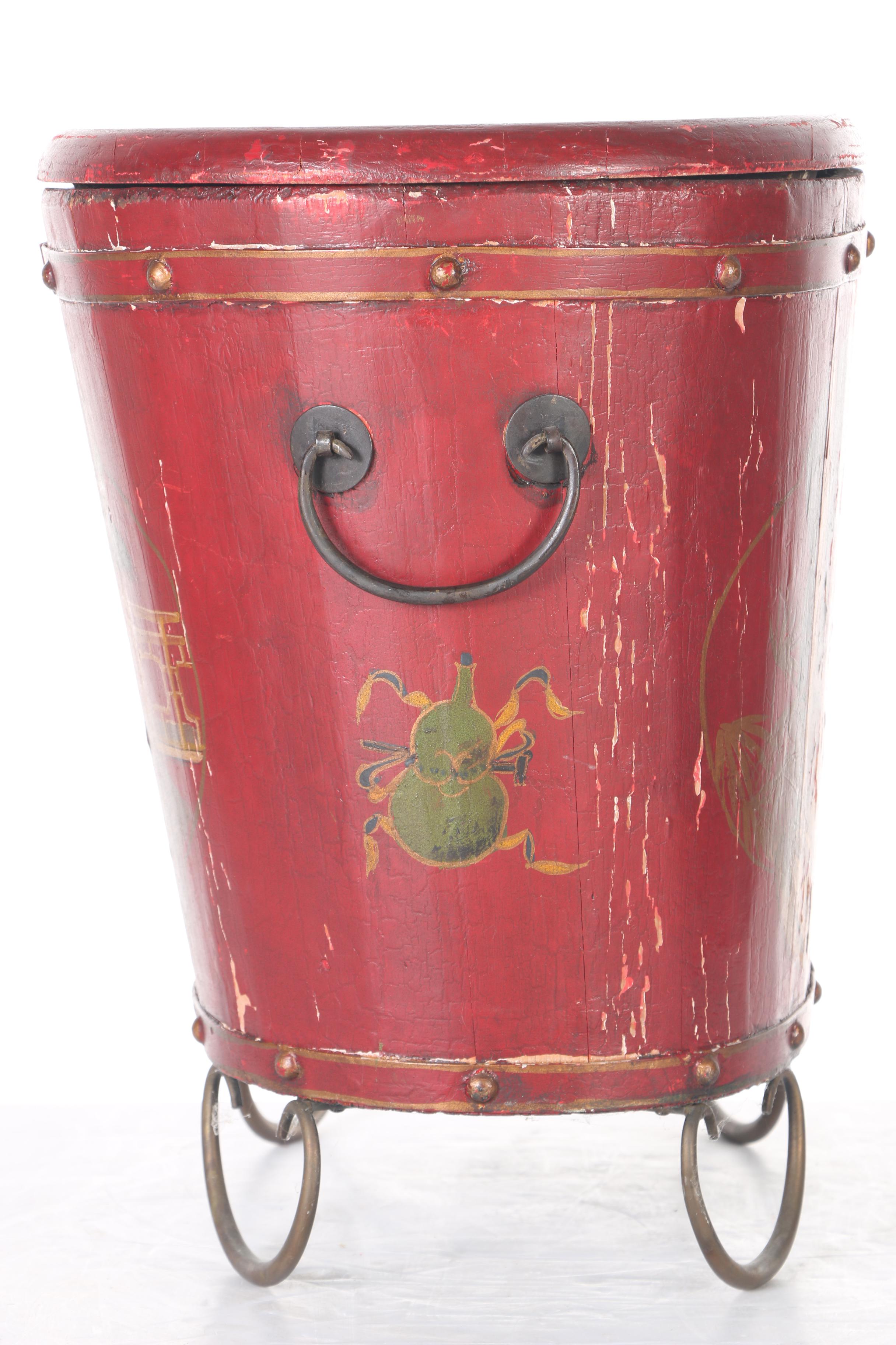 Chinese Inspired Hand Painted Box