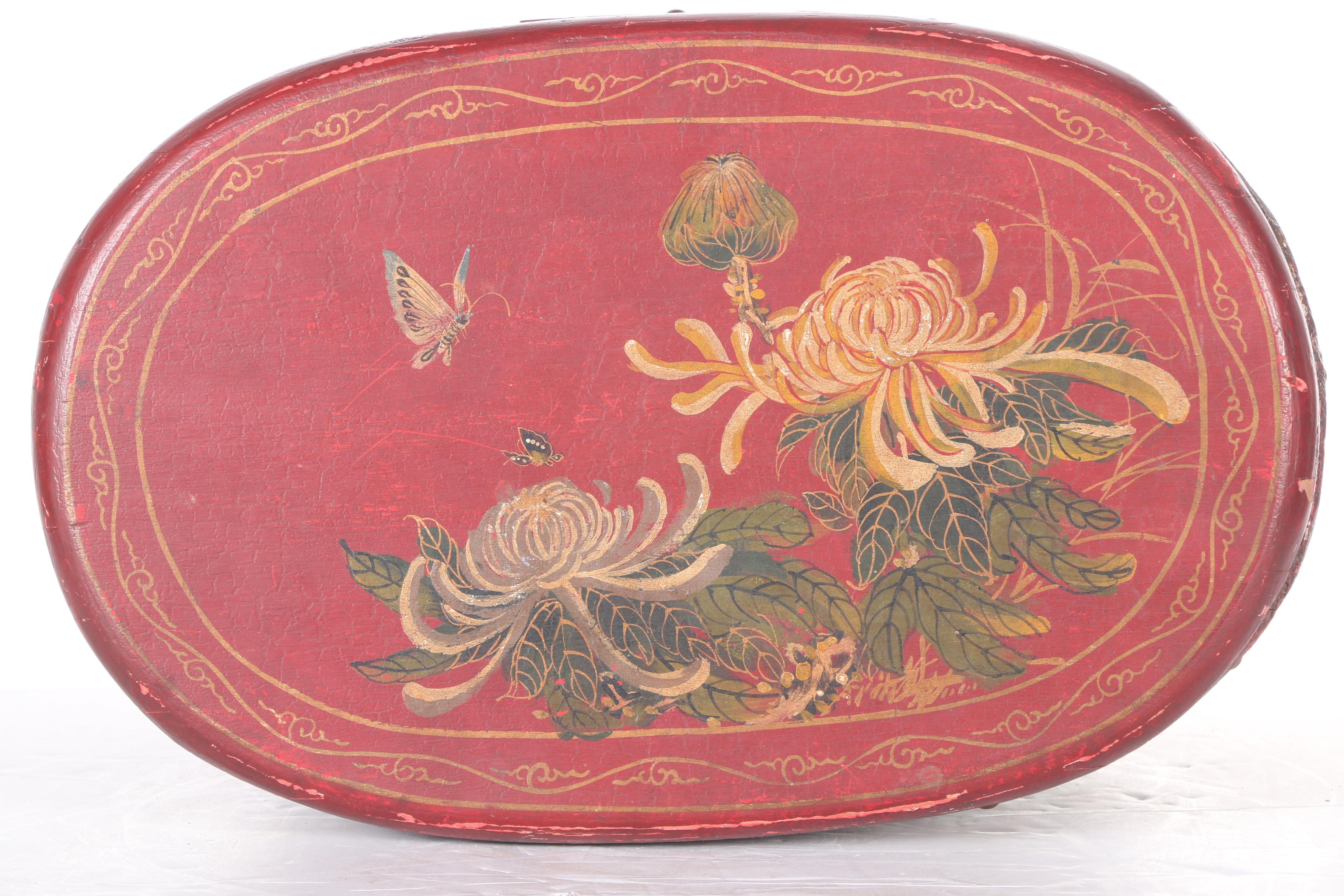 Chinese Inspired Hand Painted Box