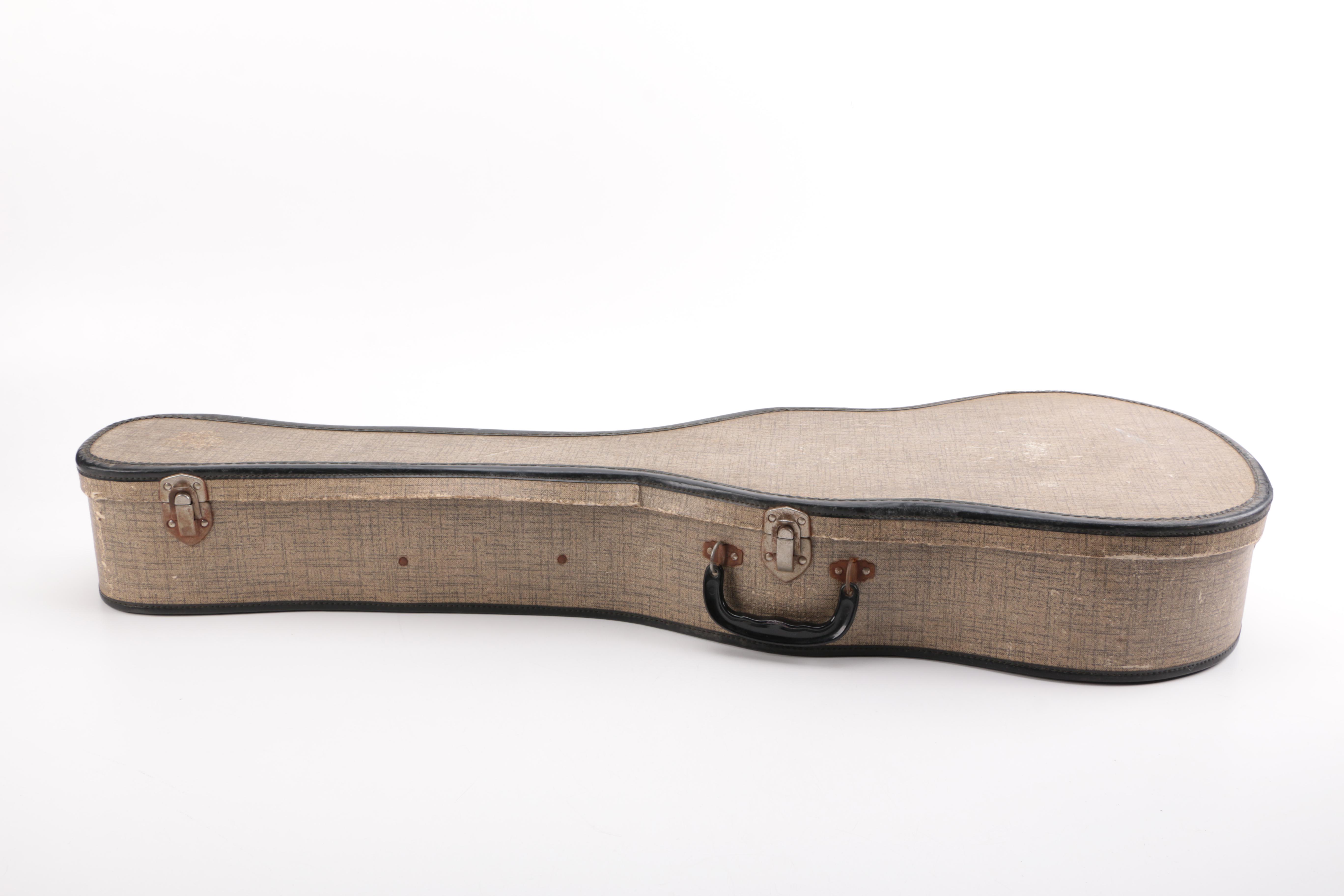 Vintage Kay Parlor Style Acoustic Guitar and Case