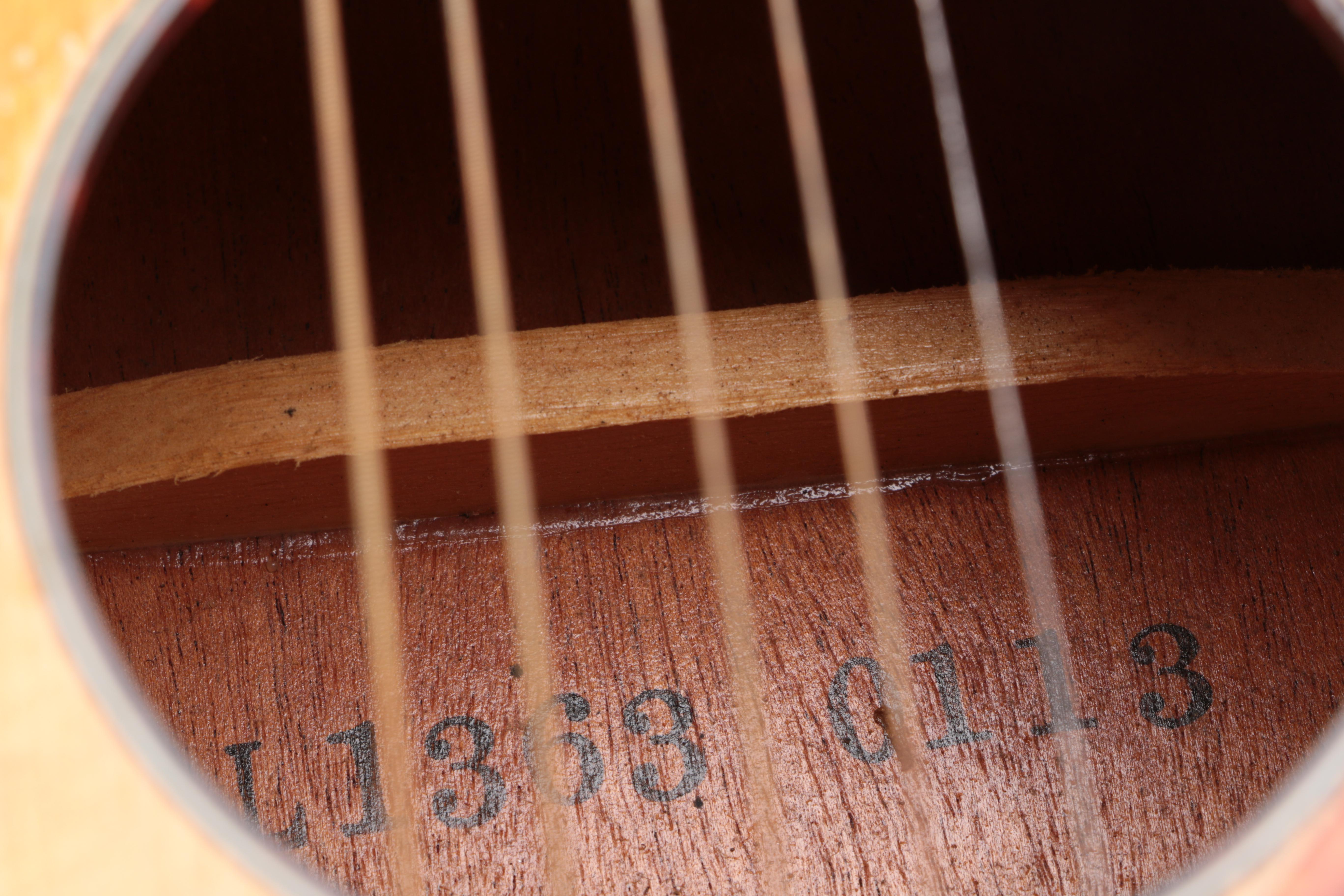 Vintage Kay Parlor Style Acoustic Guitar and Case