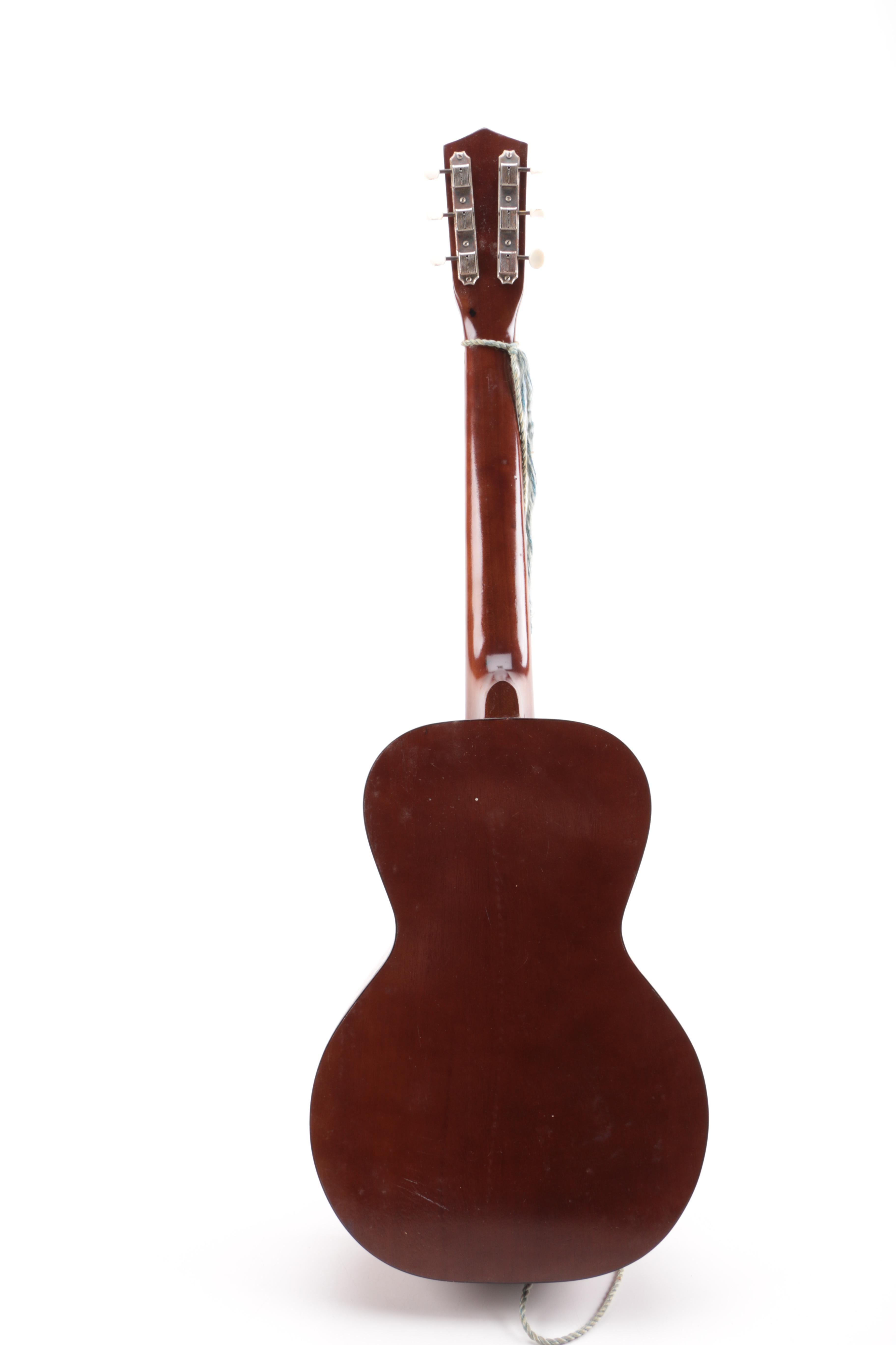 Vintage Kay Parlor Style Acoustic Guitar and Case