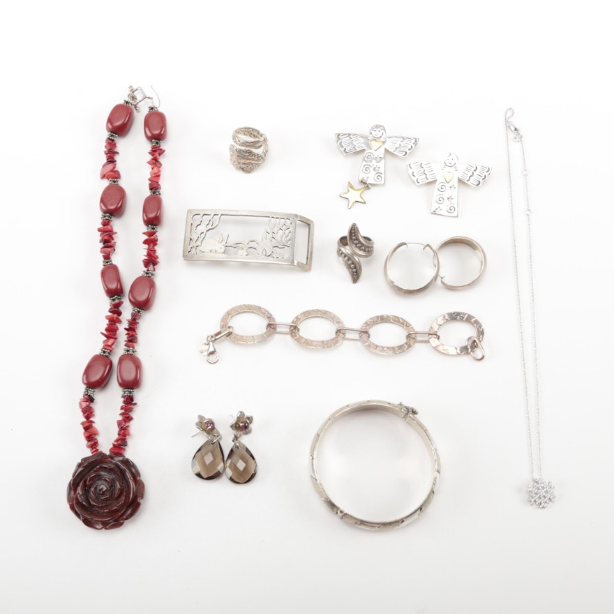 Sterling Silver and Gemstone Jewelry